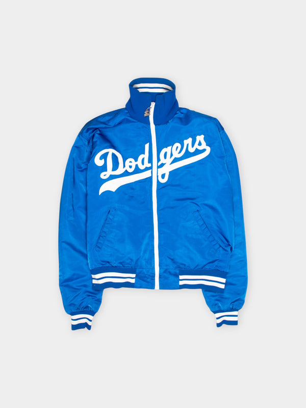 80s Starter Blue Dodgers Jacket XL