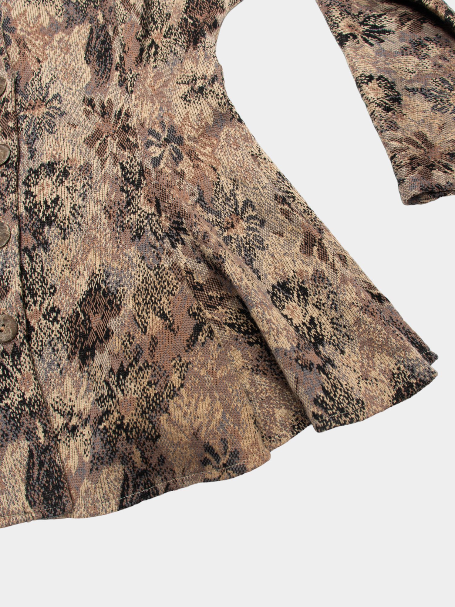 90s All That Jazz Floral Blazer M - The Thrift