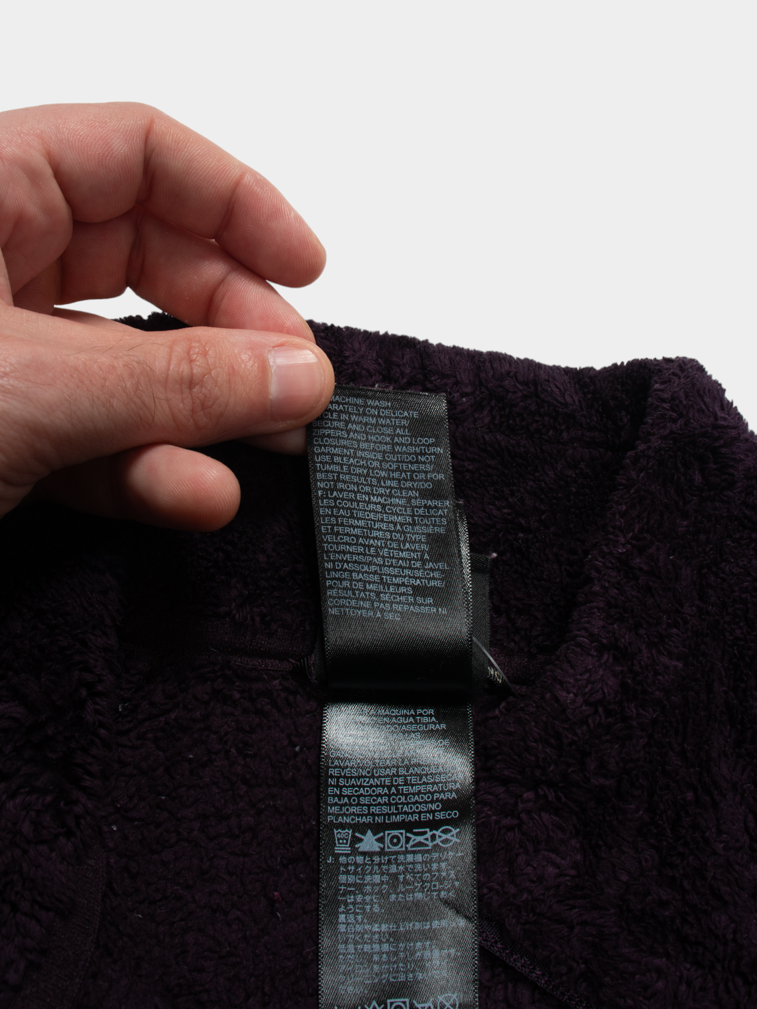 Modern The North Face Purple Fleece Jacket XS - The Thrift