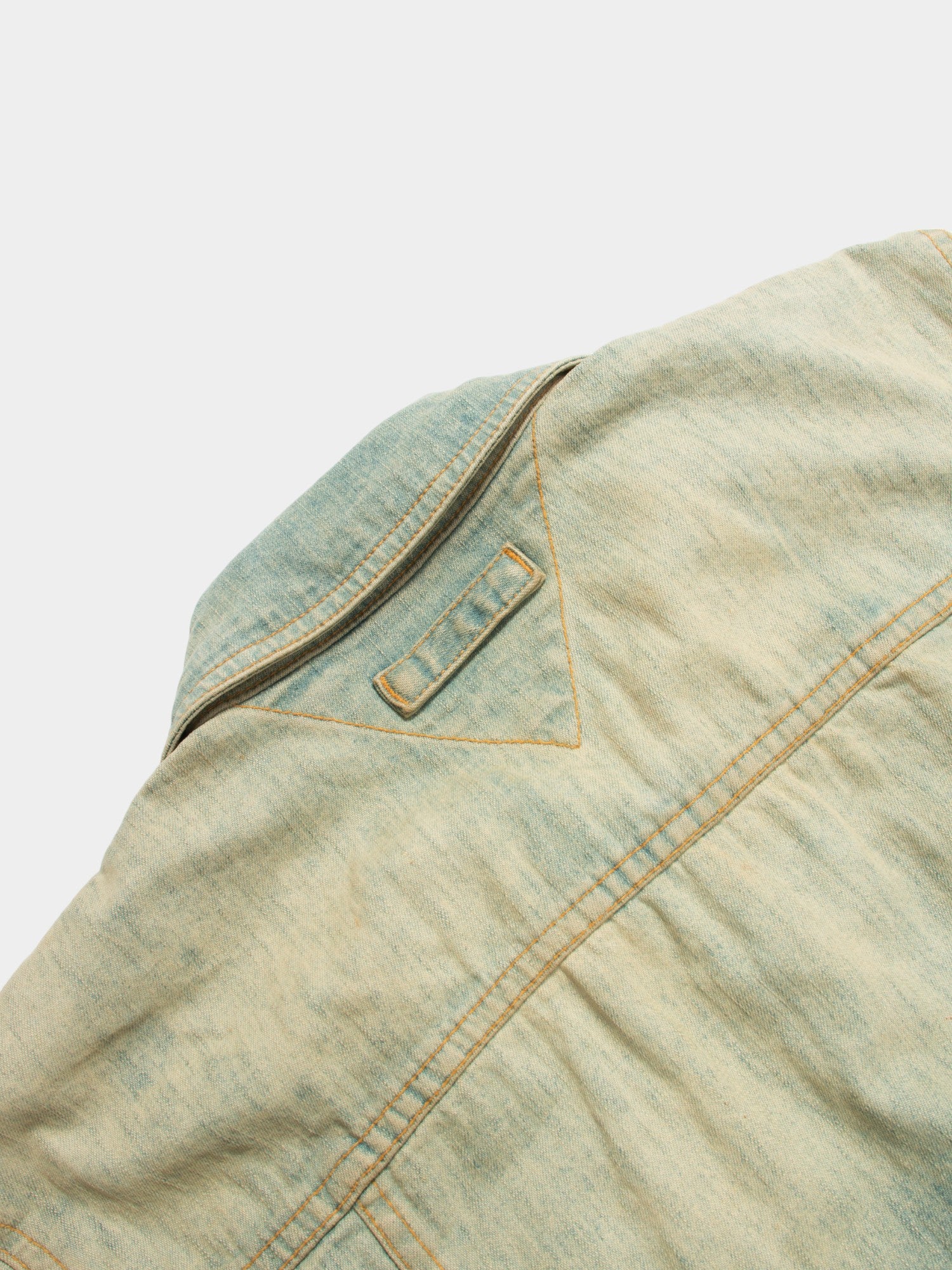 00s Tommy Hilfiger Light Blue Denim Jacket L - The Thrift