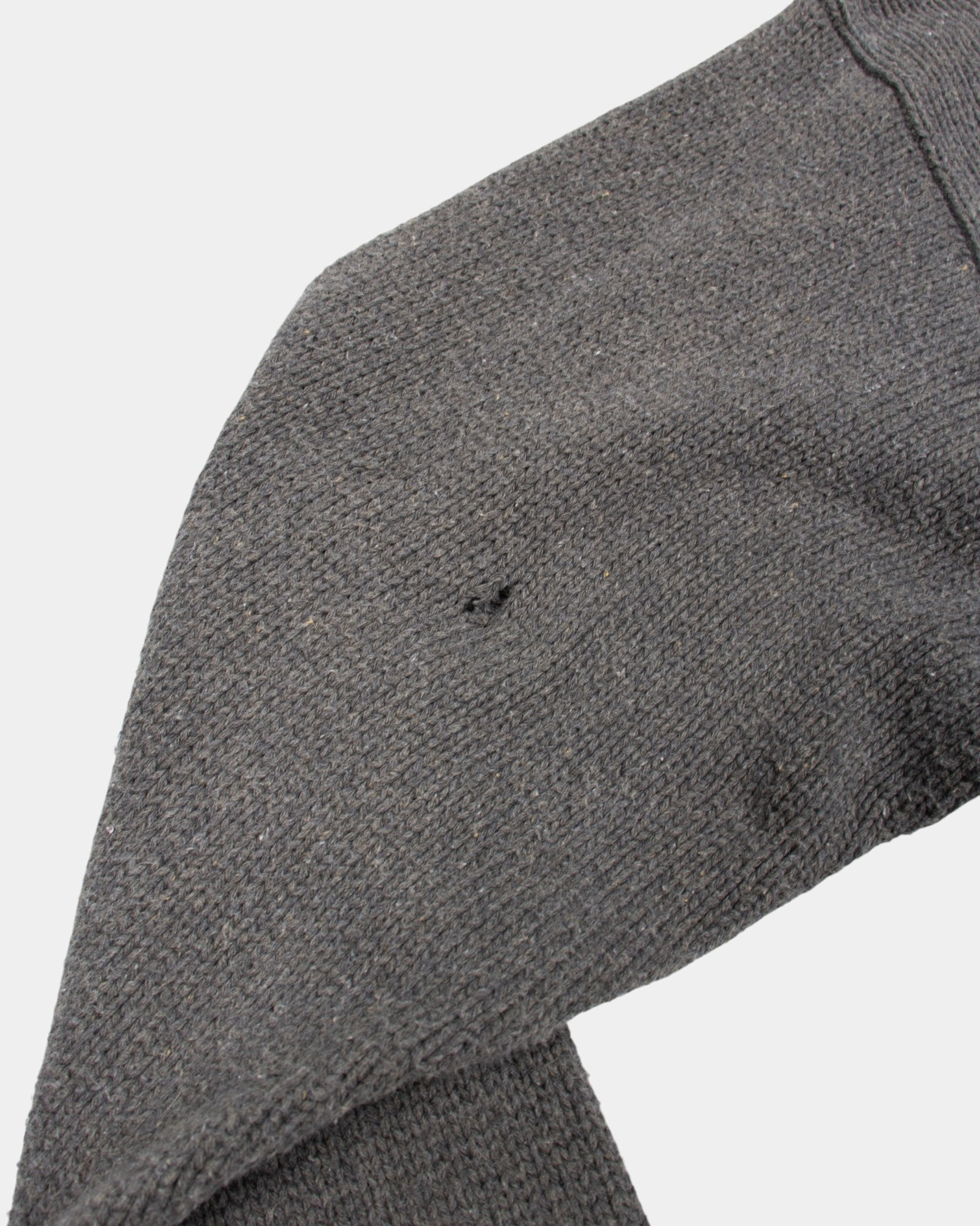 90s Polo Ralph Lauren Grey Knit Sweater XXL - The Thrift