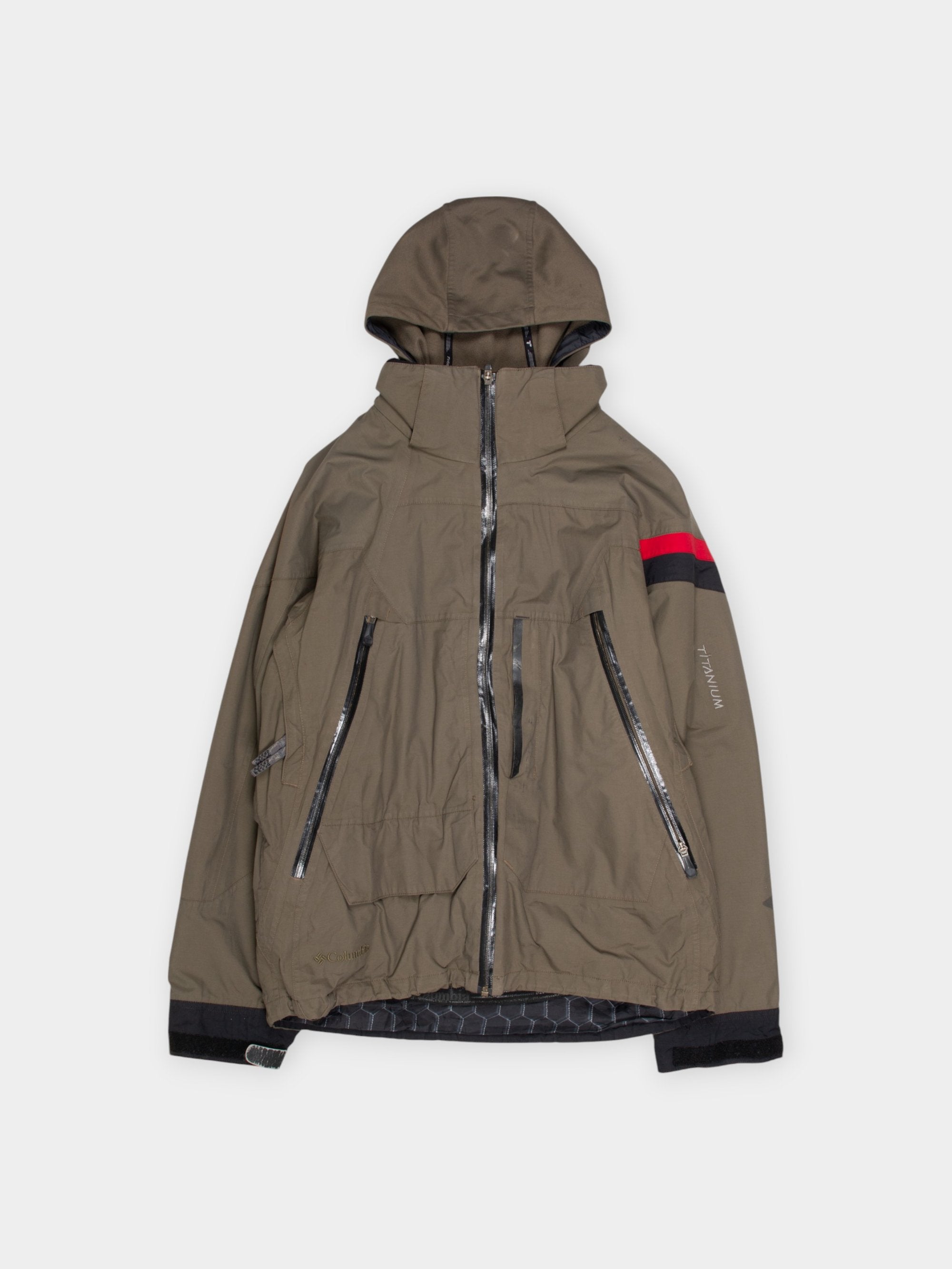 00s Columbia Olive Titanium Jacket M