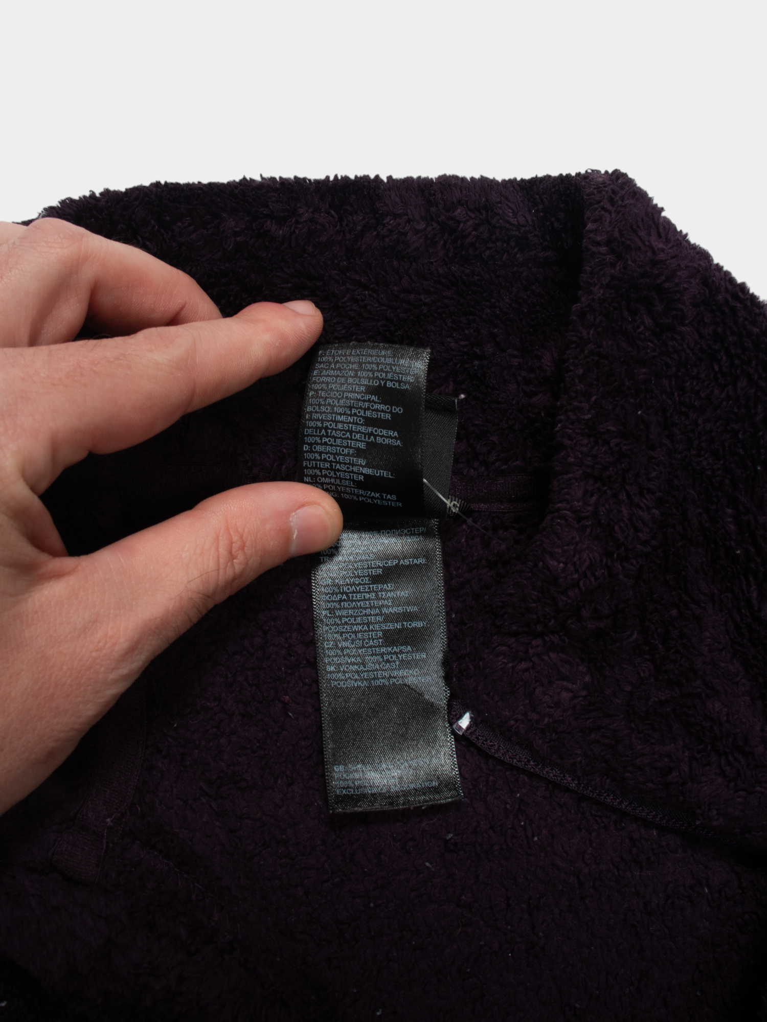 Modern The North Face Purple Fleece Jacket XS - The Thrift