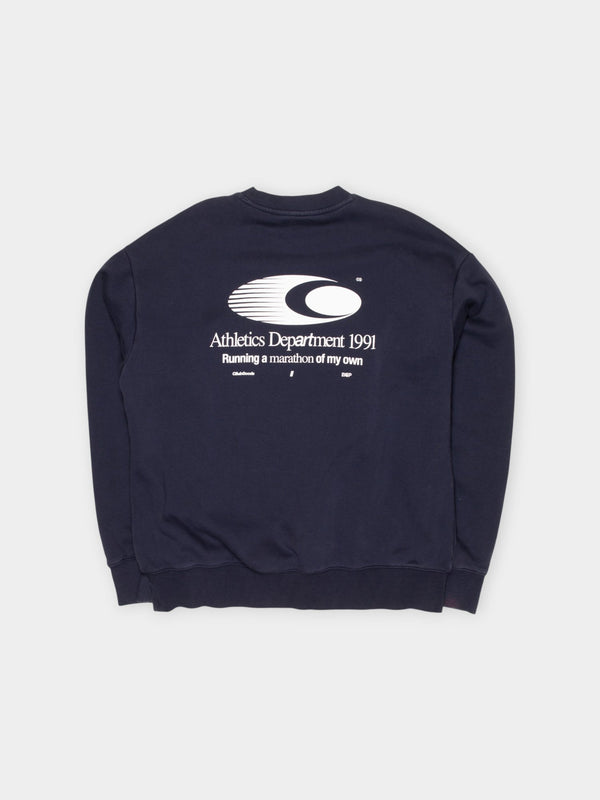 Modern ClubGoods Navy Athletics Sweatshirt XL - The Thrift