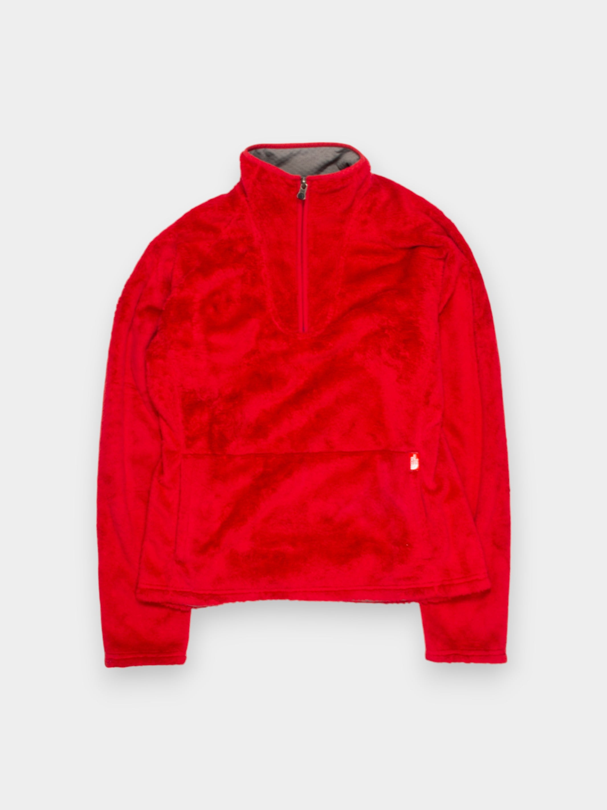 Modern The North Face Red Fleece Jacket M - The Thrift