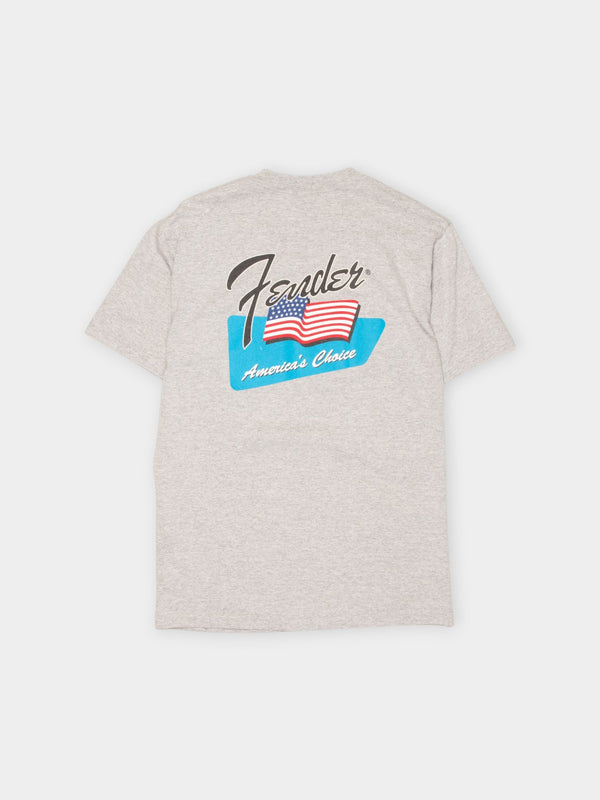 90s Fender Grey Graphic T-Shirt M - The Thrift