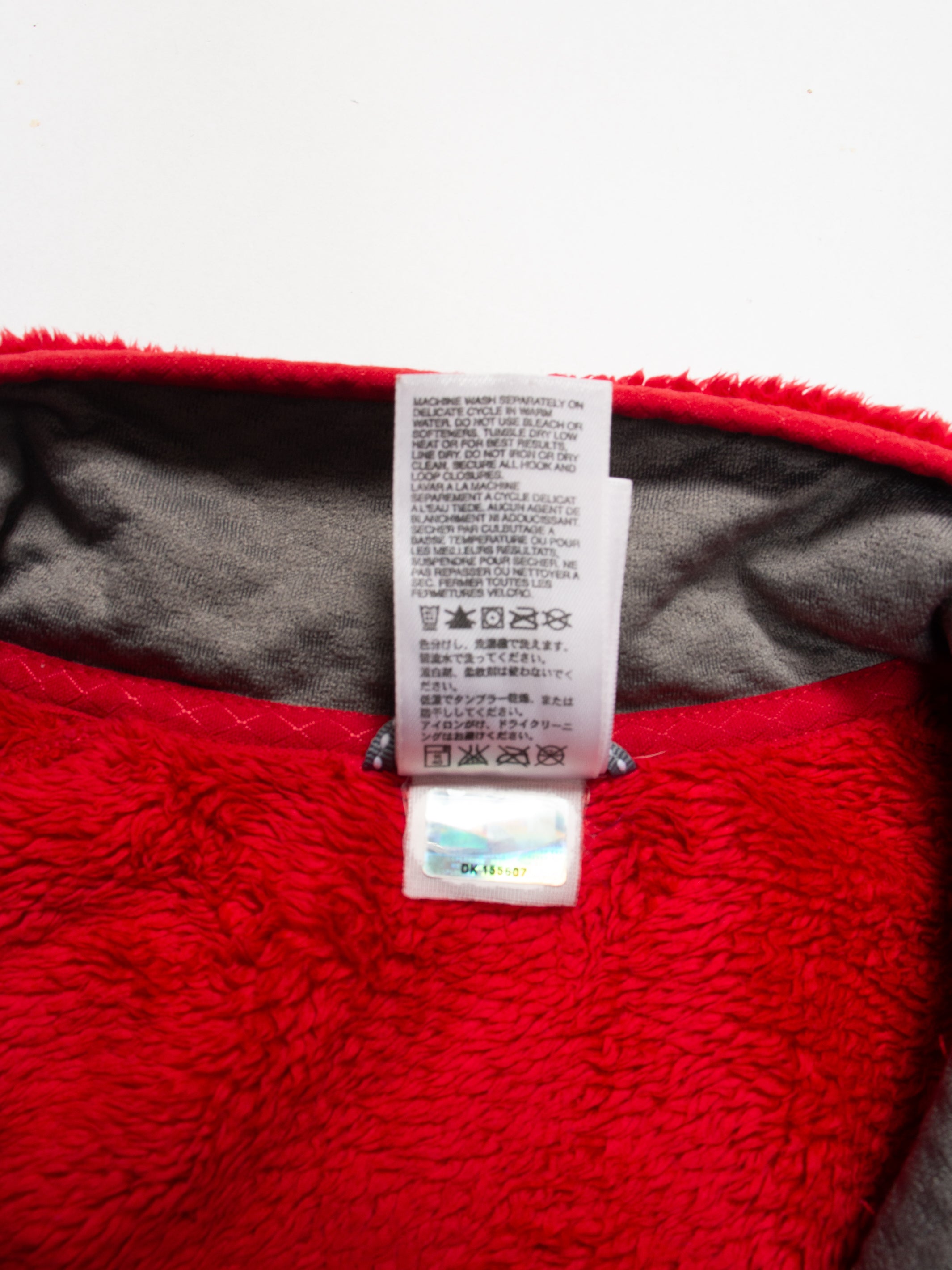 Modern The North Face Red Fleece Jacket M - The Thrift