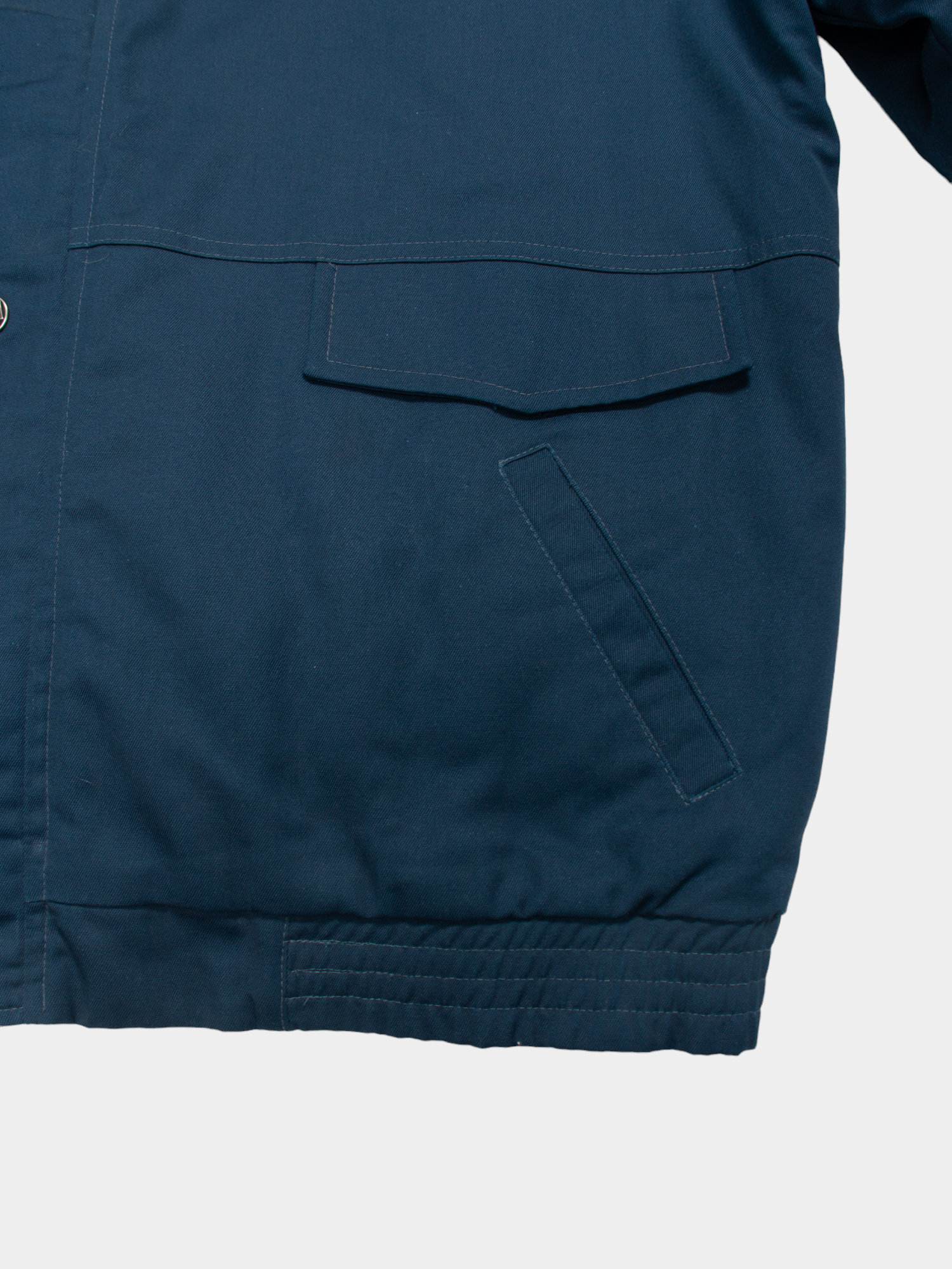 Vintage Military Navy Coat L - The Thrift