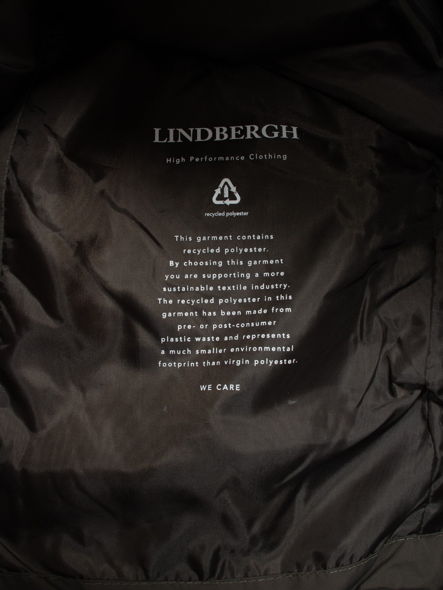 Modern Lindbergh White Black Recycled Polyester Vest M - The Thrift