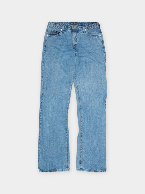 90s Armani Blue Denim Jeans 30W