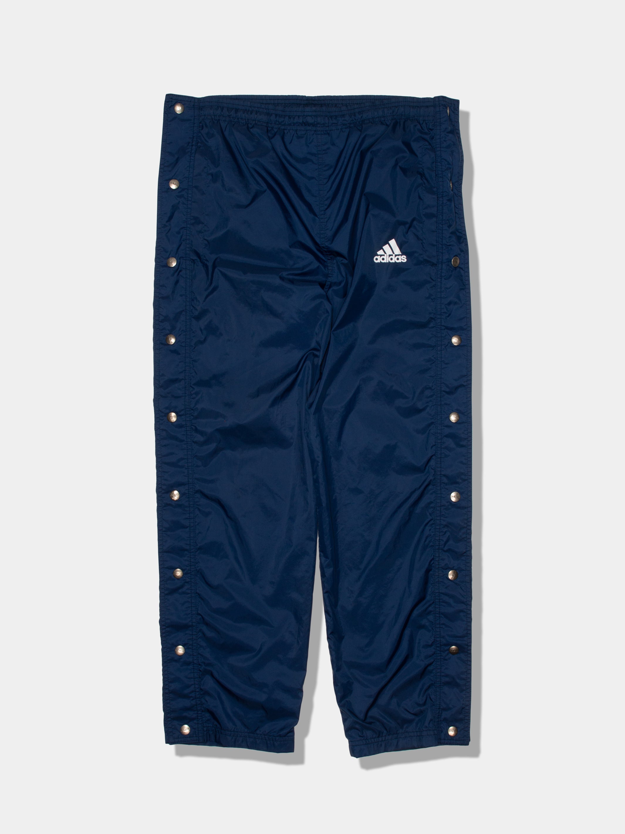 90s Addidas Popper Track Pants (XS) - The Thrift