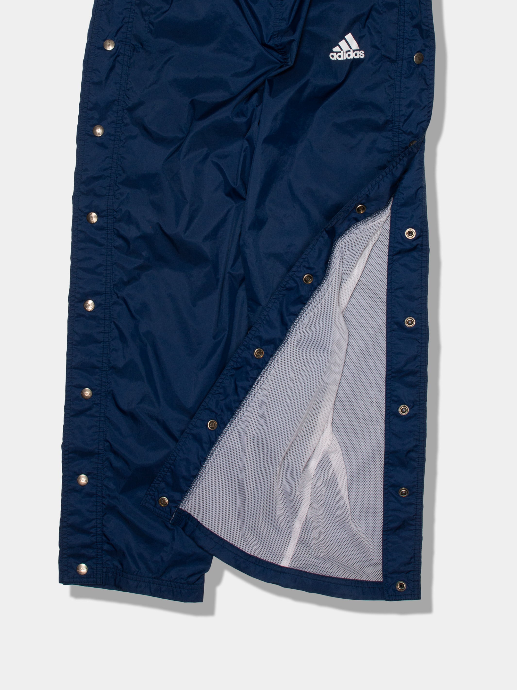 90s Addidas Popper Track Pants (XS) - The Thrift
