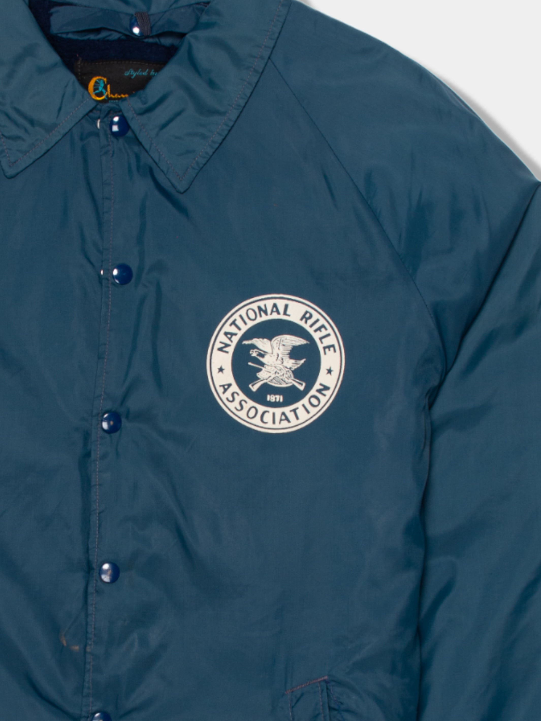 70s NRA Champion Coach Jacket (L) - The Thrift