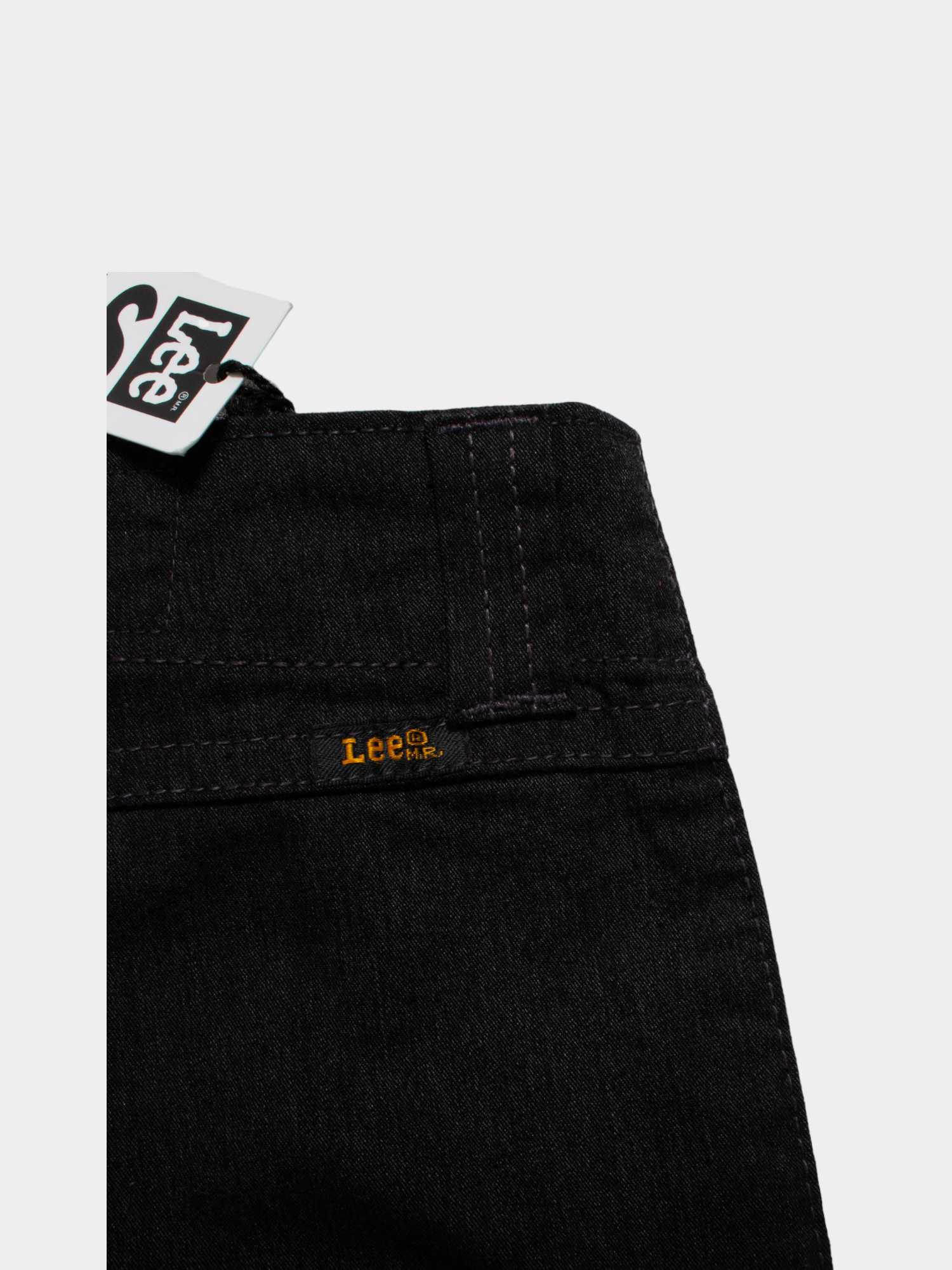Vintage Lee Y2K Black Mid Rise Flares 27W NWT - The Thrift
