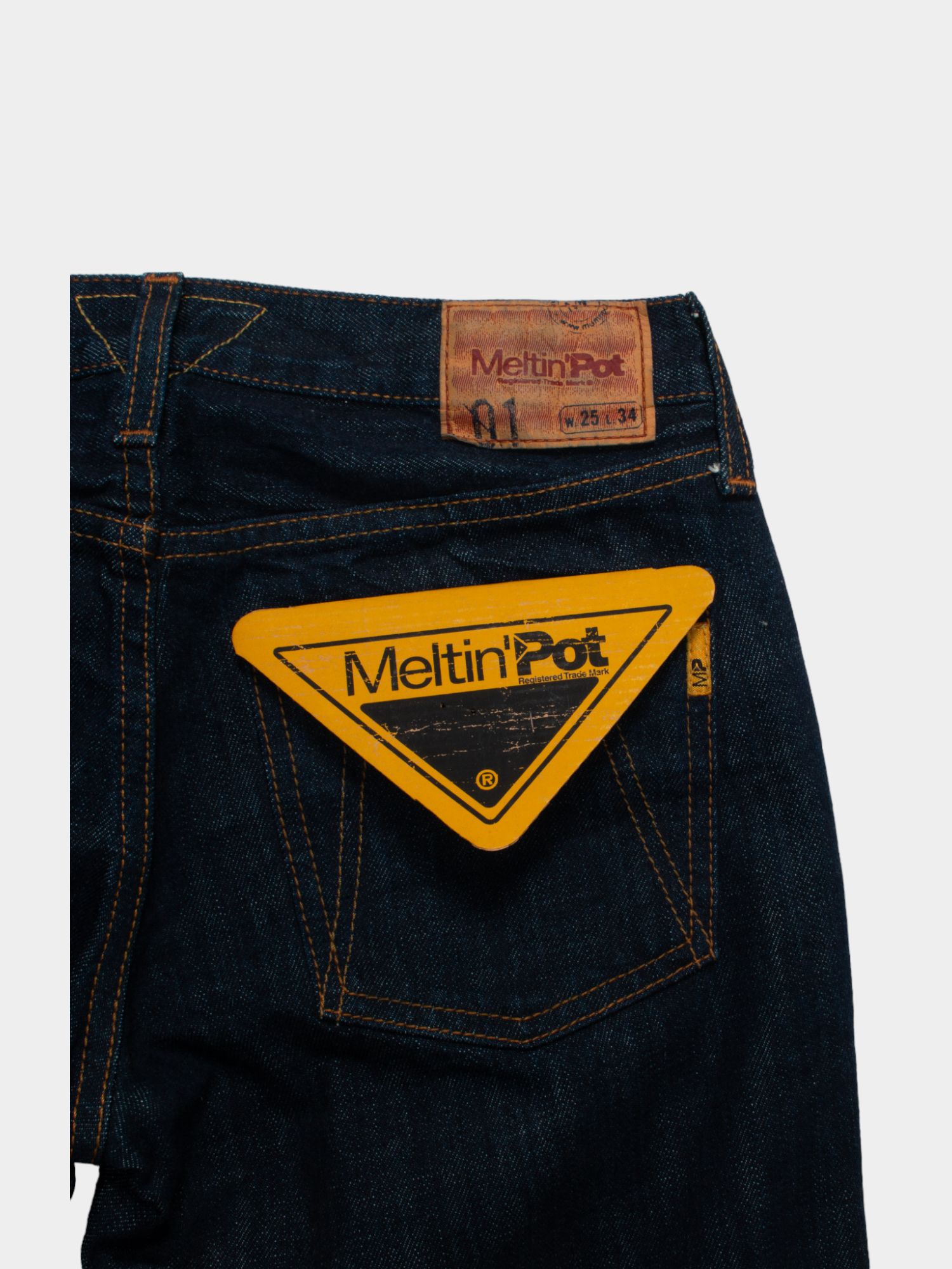 Vintage Meltin Pot Y2K Low Rise Flares Jeans 28W NWT - The Thrift