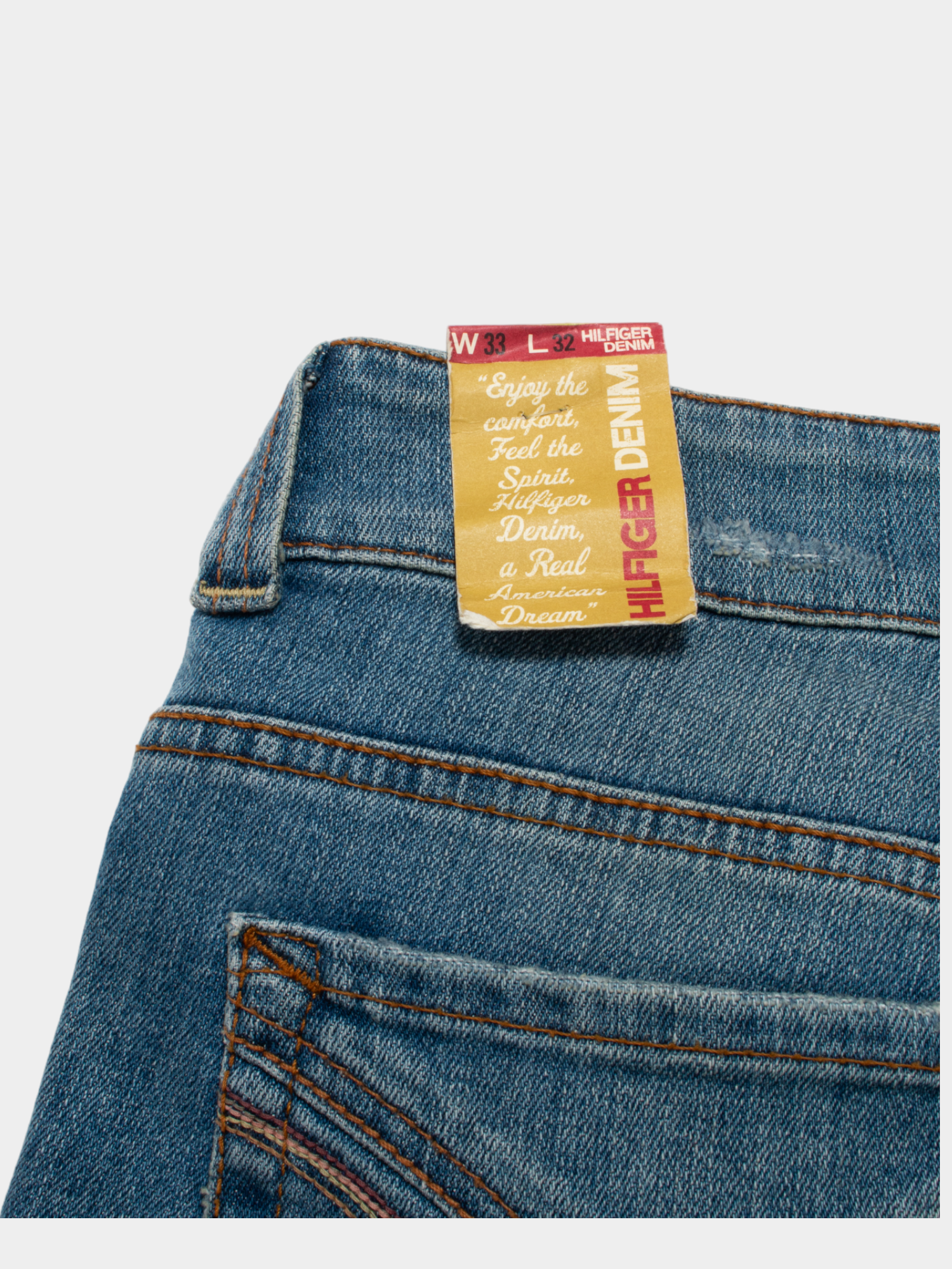 Vintage Tommy Hilfiger  Mid Rise Y2K Jeans 33W NWT - The Thrift