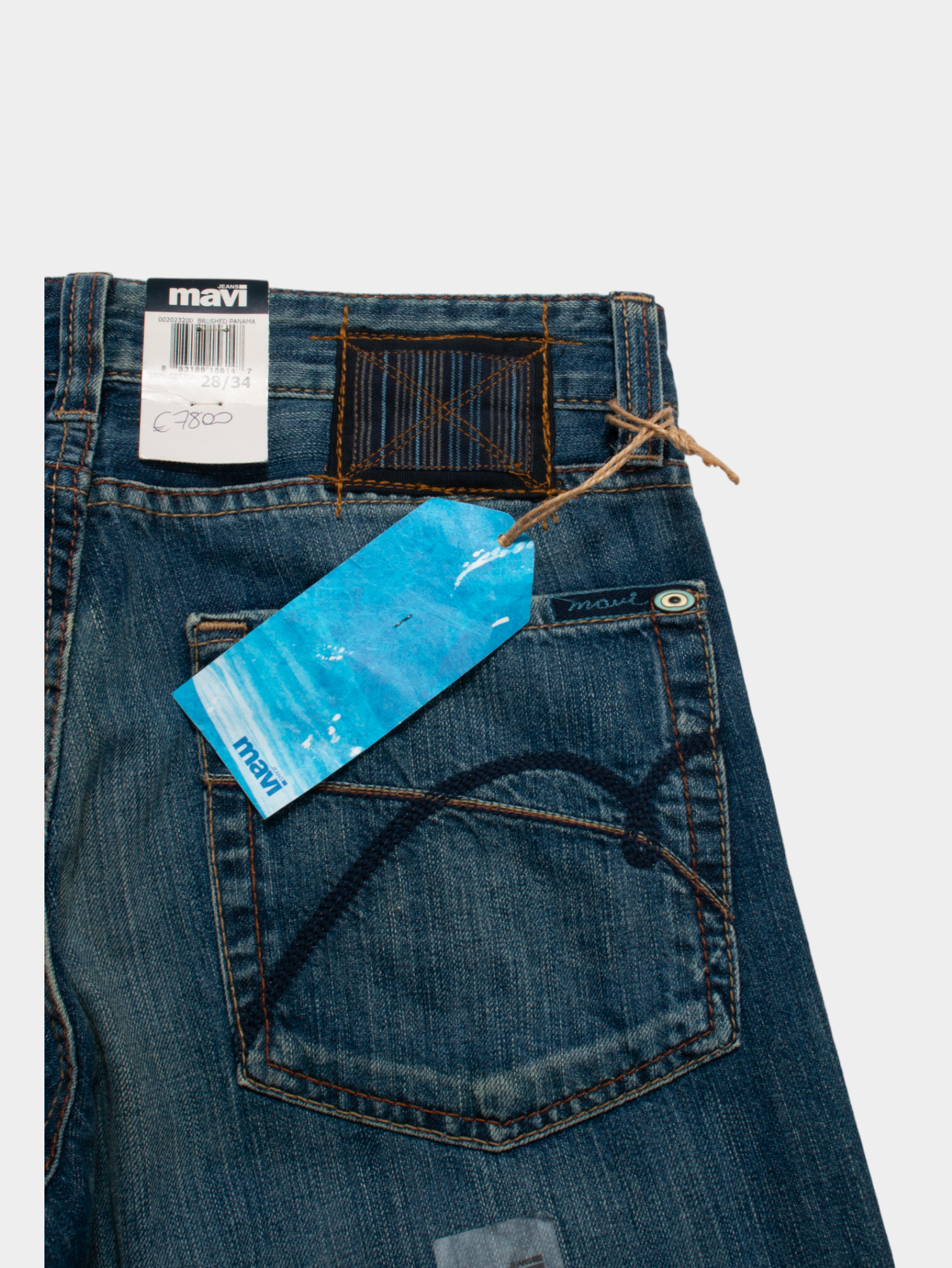 Vintage Mavi Y2K Mid Rise Denim Jeans 28W NWT - The Thrift