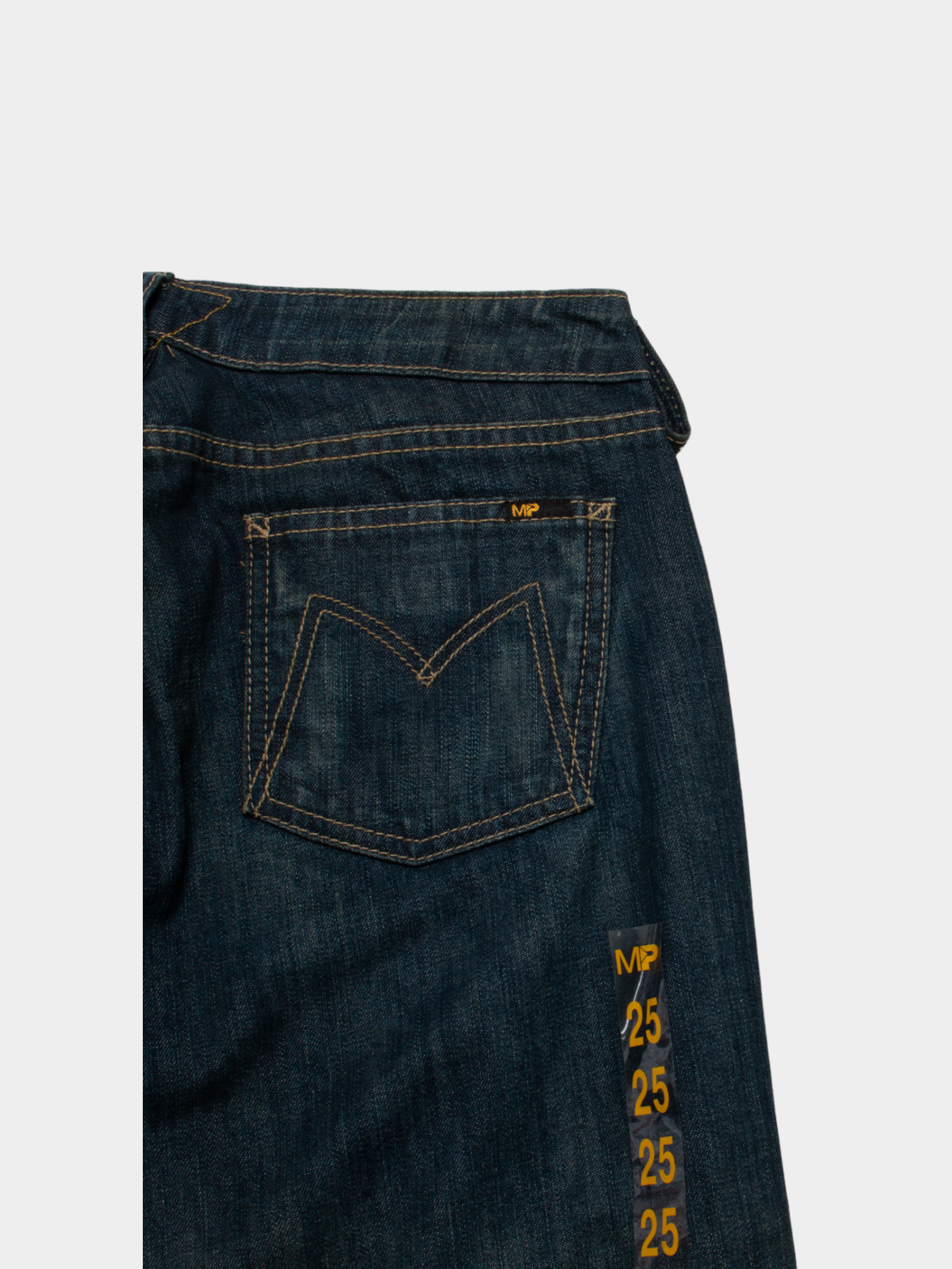 Vintage Meltin Pot Y2K Reversible B-Side Low Rise Flares Jeans 28W NWT - The Thrift