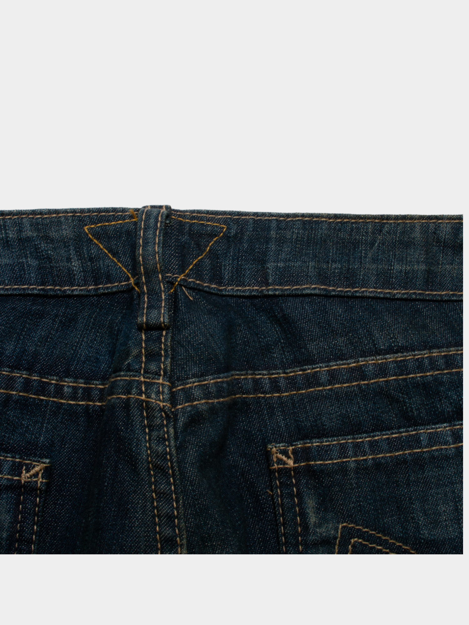 Vintage Meltin Pot Y2K Reversible B-Side Low Rise Flares Jeans 28W NWT - The Thrift