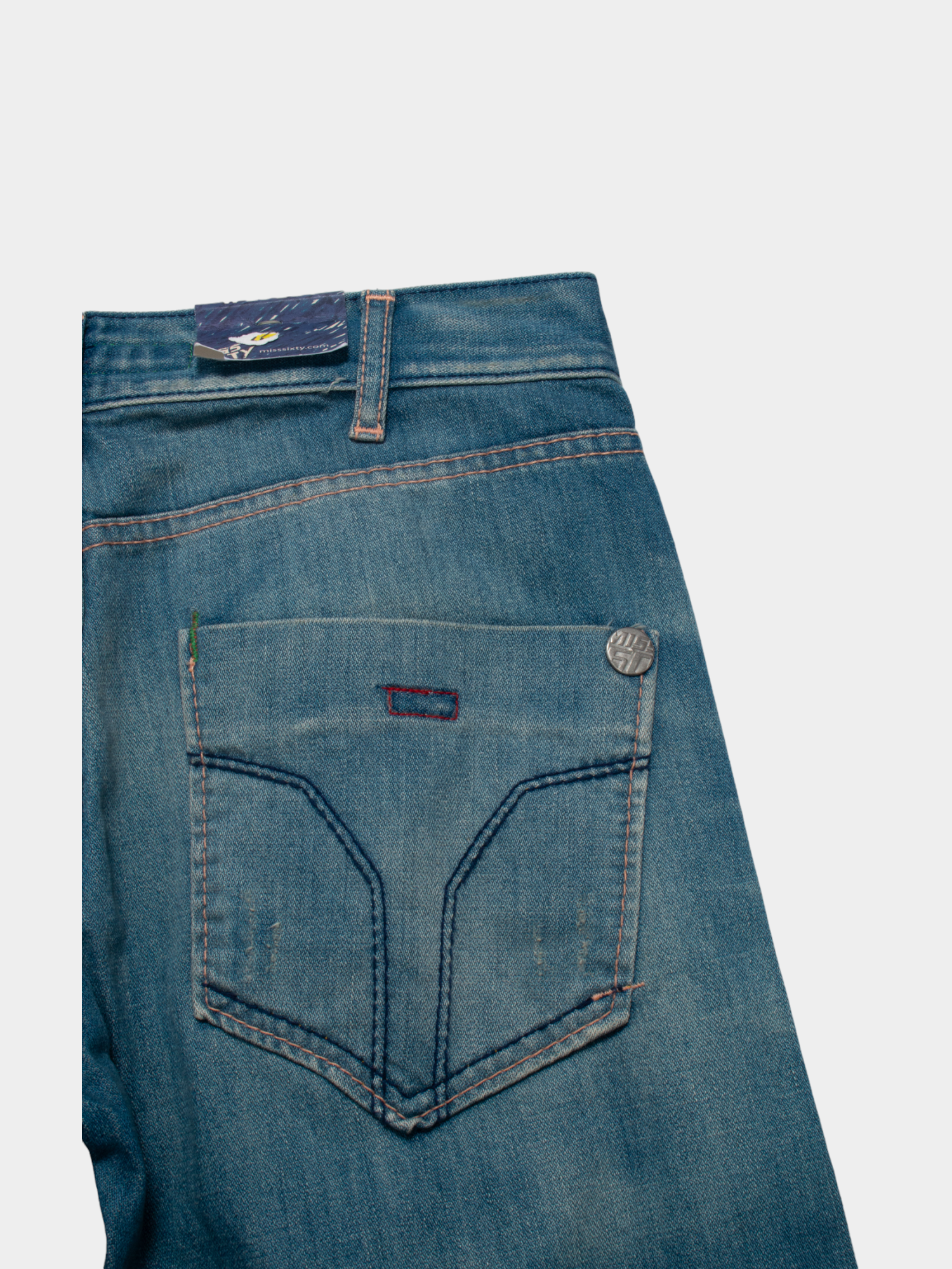 Vintage Miss Sixty Y2K Mid Rise Denim Jeans 30W NWT - The Thrift