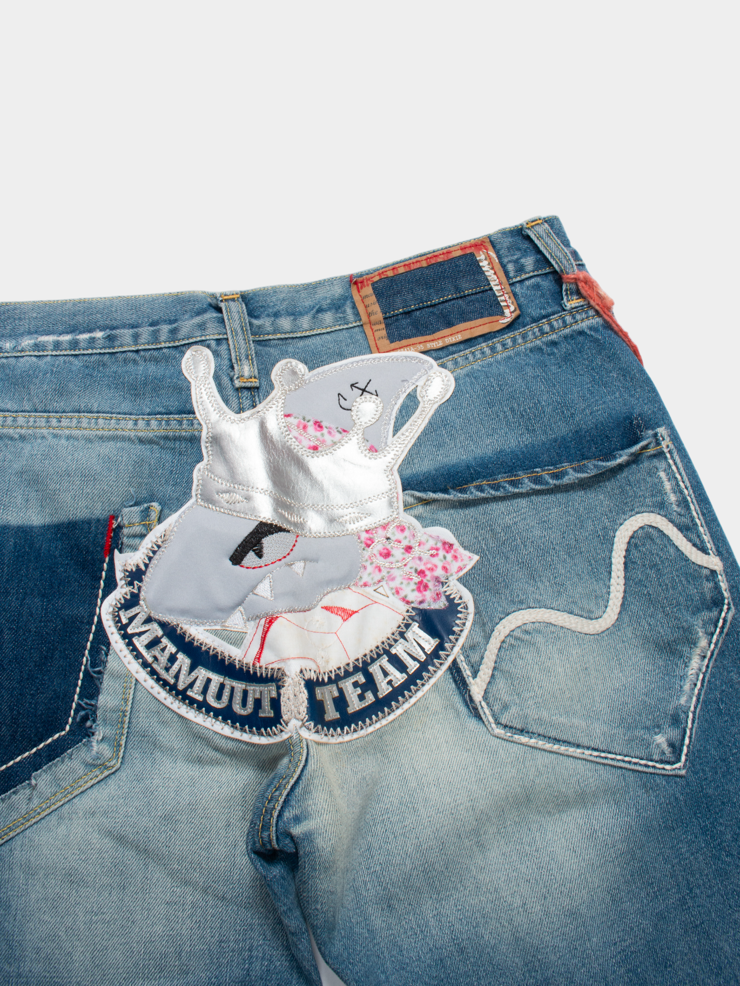 Vintage Mamuut Y2K Mid Rise Denim Jeans 32W NWT - The Thrift
