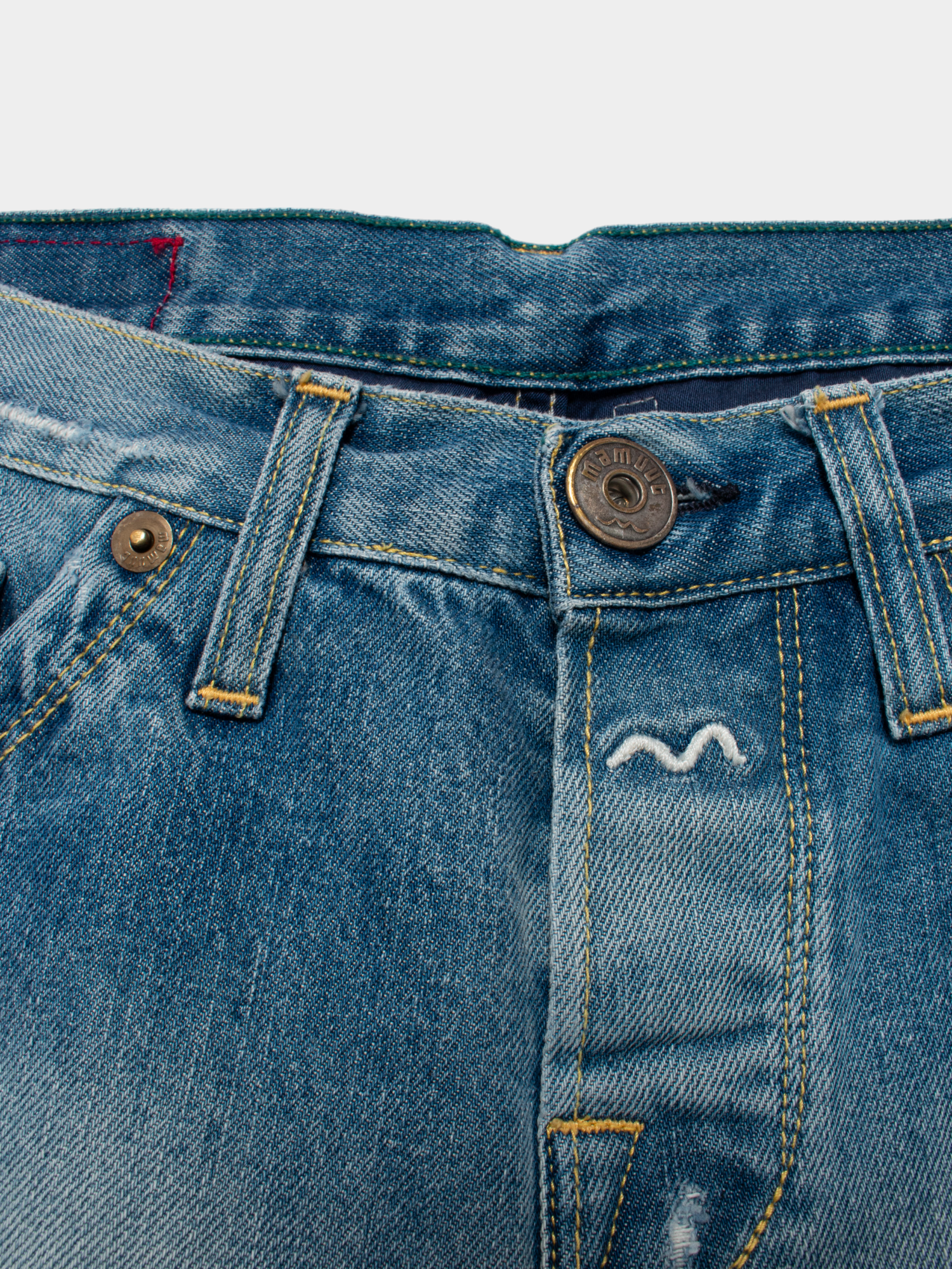 Vintage Mamuut Y2K Mid Rise Denim Jeans 32W NWT - The Thrift
