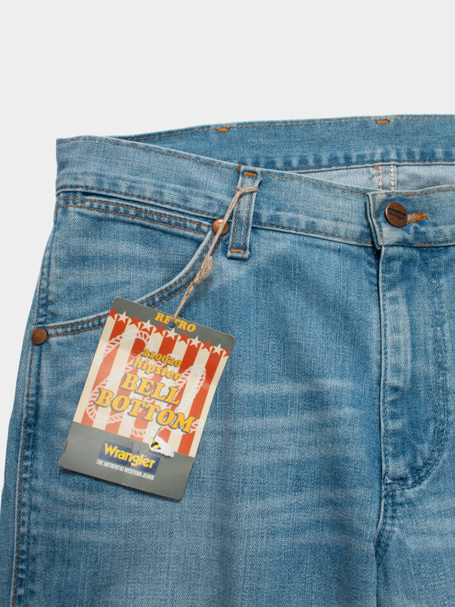 Vintage Wrangler Bell Bottom Mid Rise Jeans 31W NWT - The Thrift