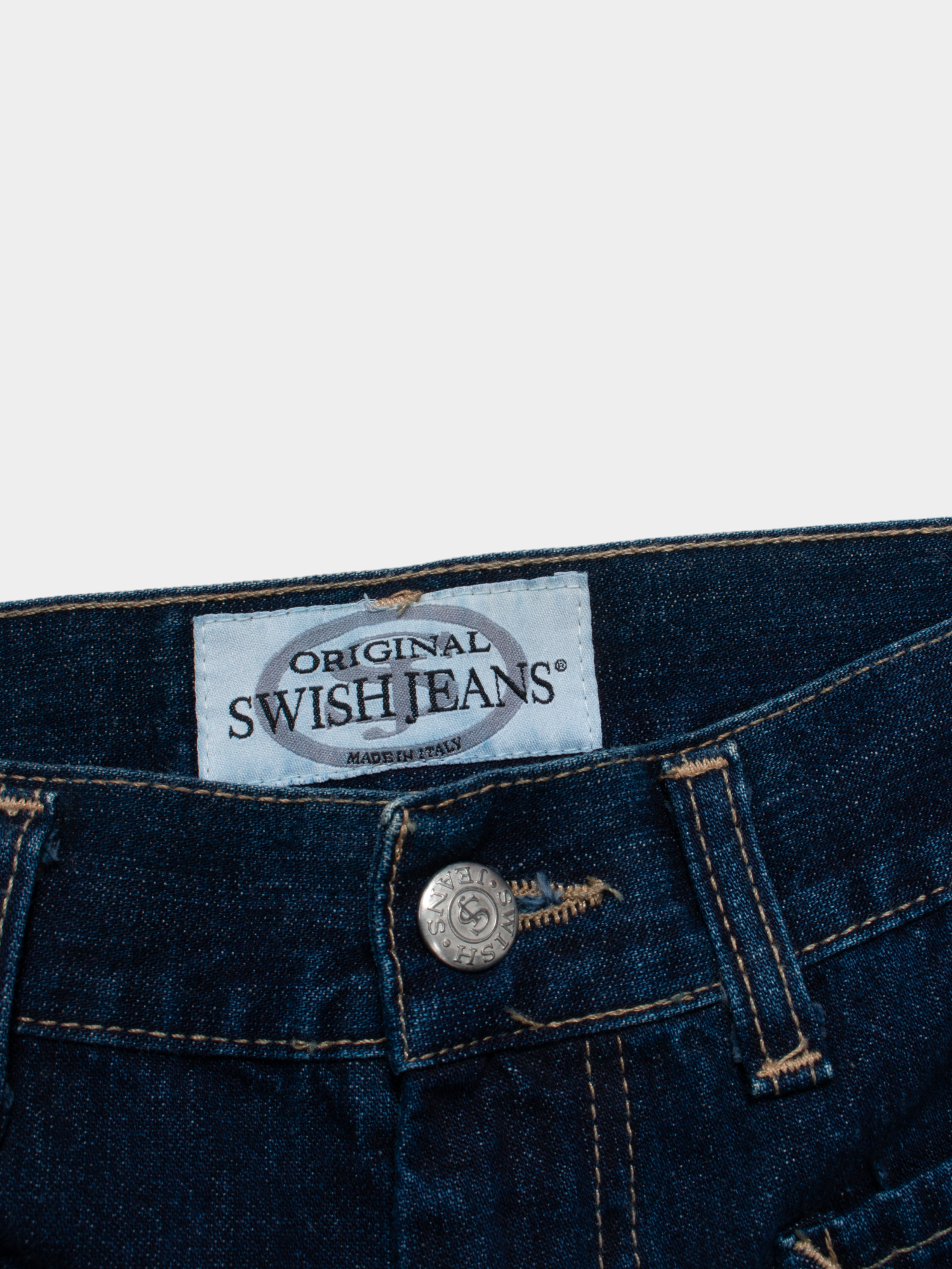 Original Swish Y2K Mid Rise Denim Jeans 27W NWT - The Thrift