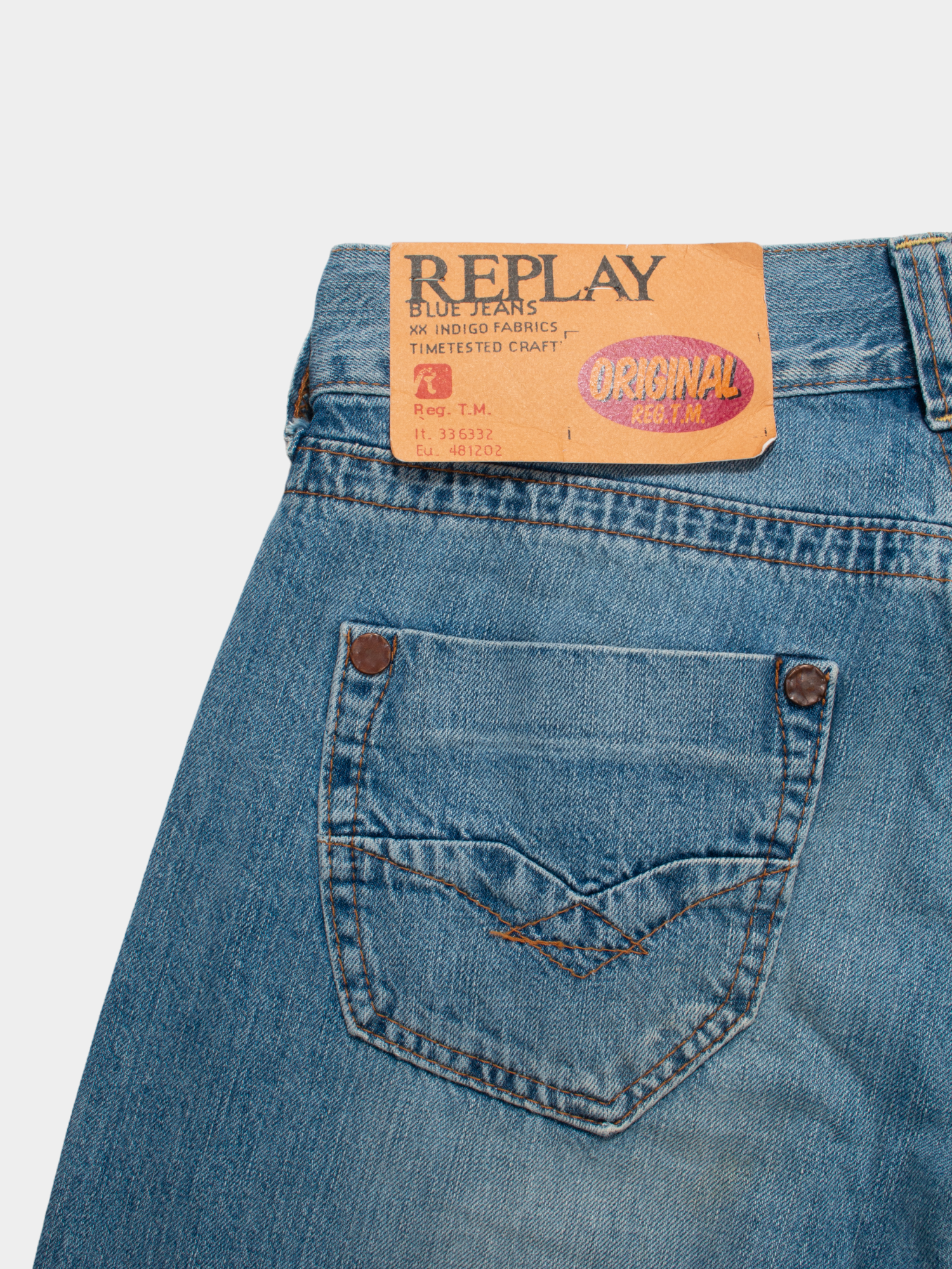 Replay Y2K Low Rise Denim Jeans 28W NWT - The Thrift