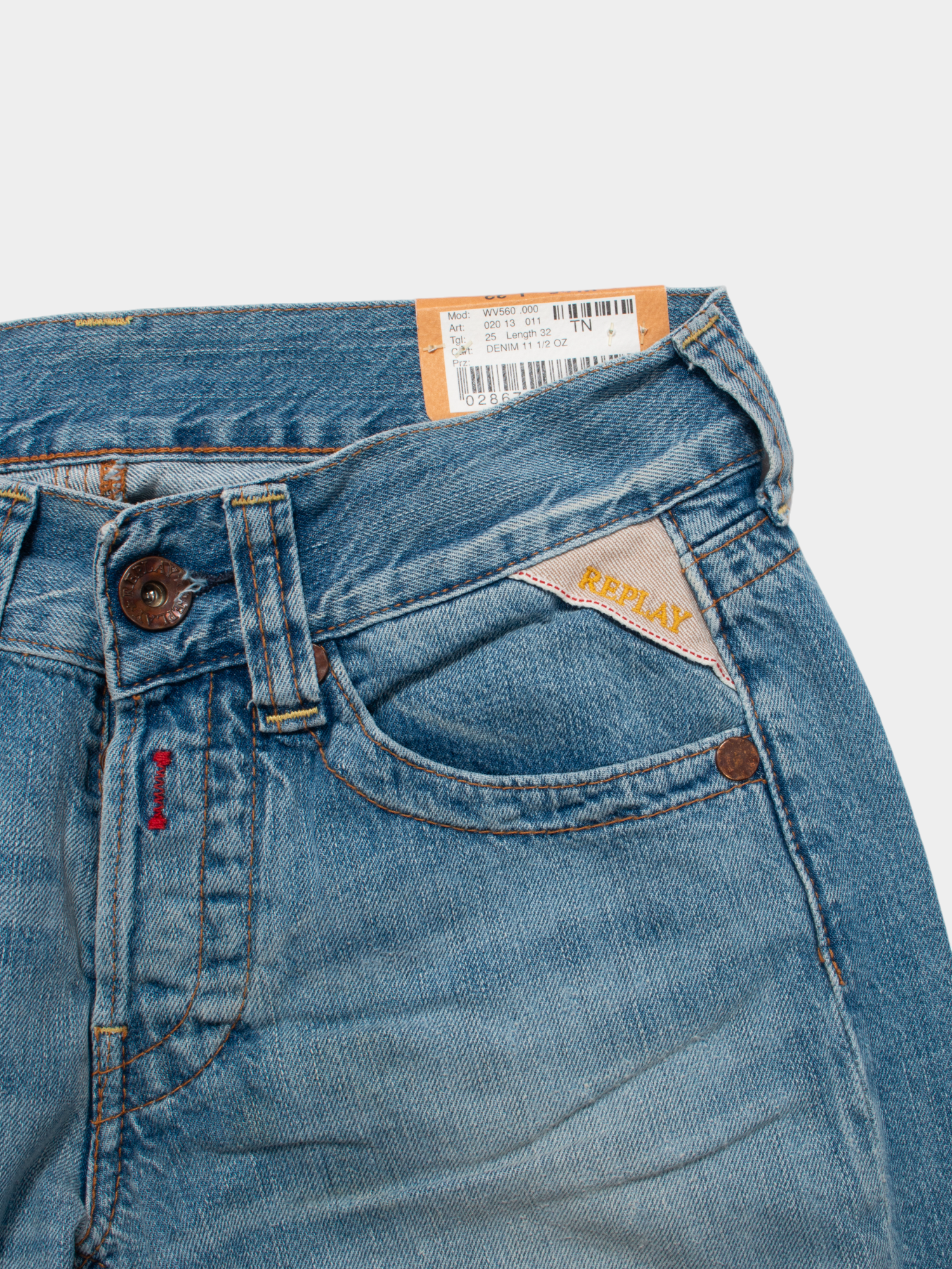 Replay Y2K Low Rise Denim Jeans 28W NWT - The Thrift