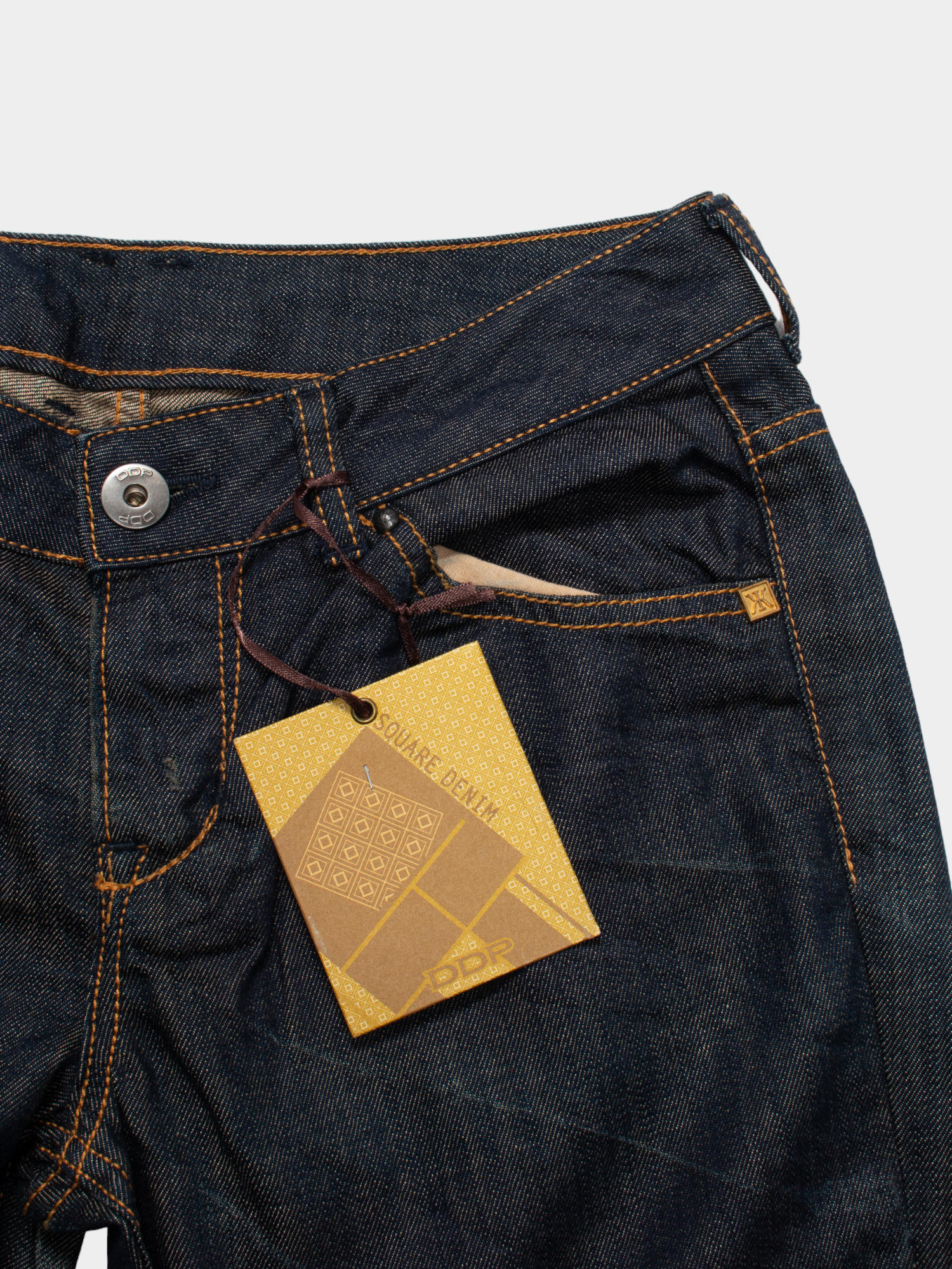 DDP Square Y2K Low Rise Denim Jeans 32W NWT - The Thrift