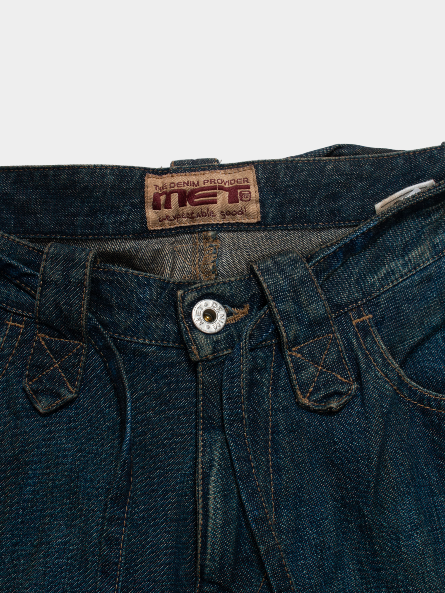 MET Y2K Low Rise Denim Jeans 30W NWT - The Thrift