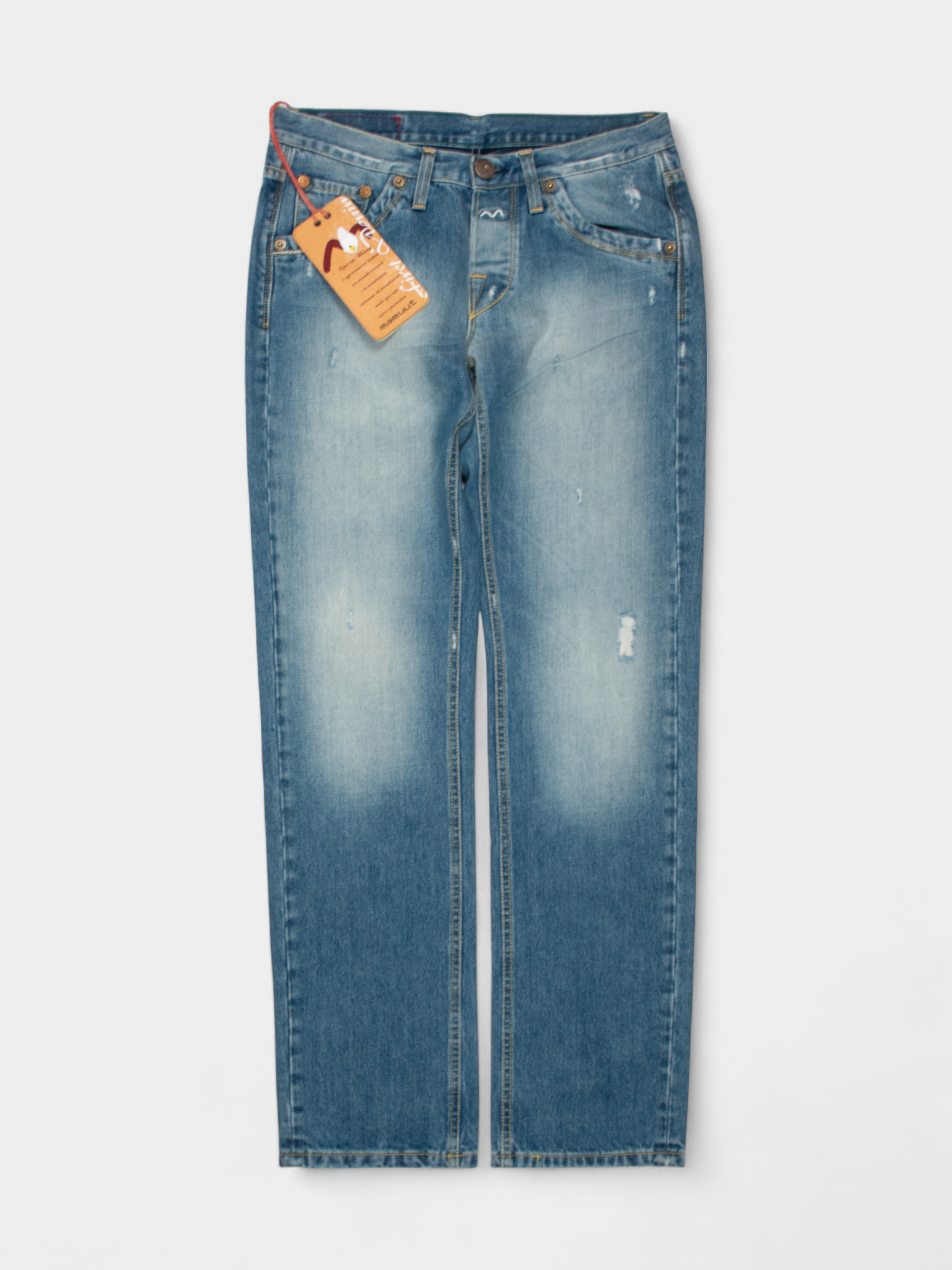 Vintage Mamuut Y2K Mid Rise Denim Jeans 32W NWT - The Thrift