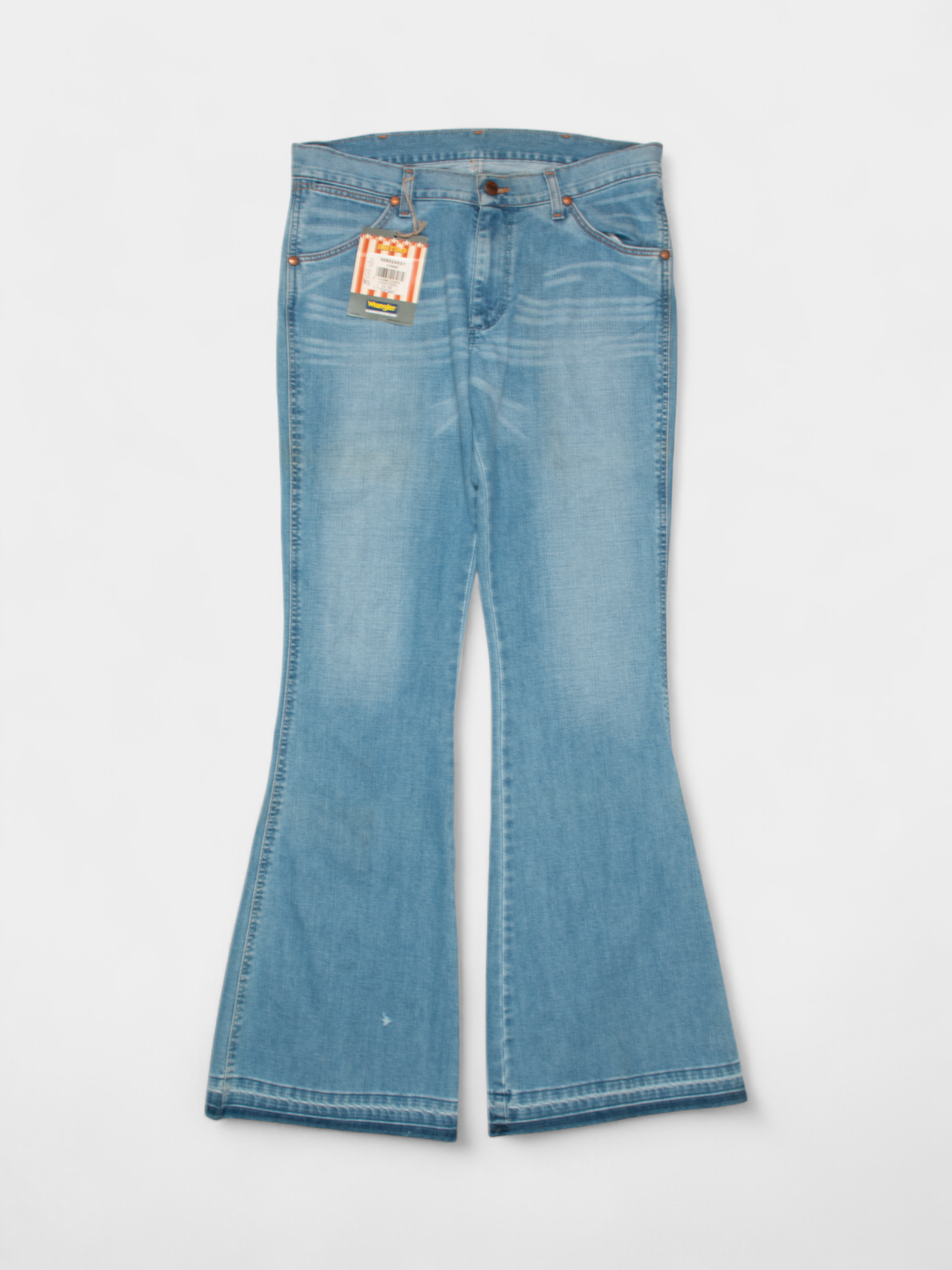 Vintage Wrangler Bell Bottom Mid Rise Jeans 31W NWT - The Thrift