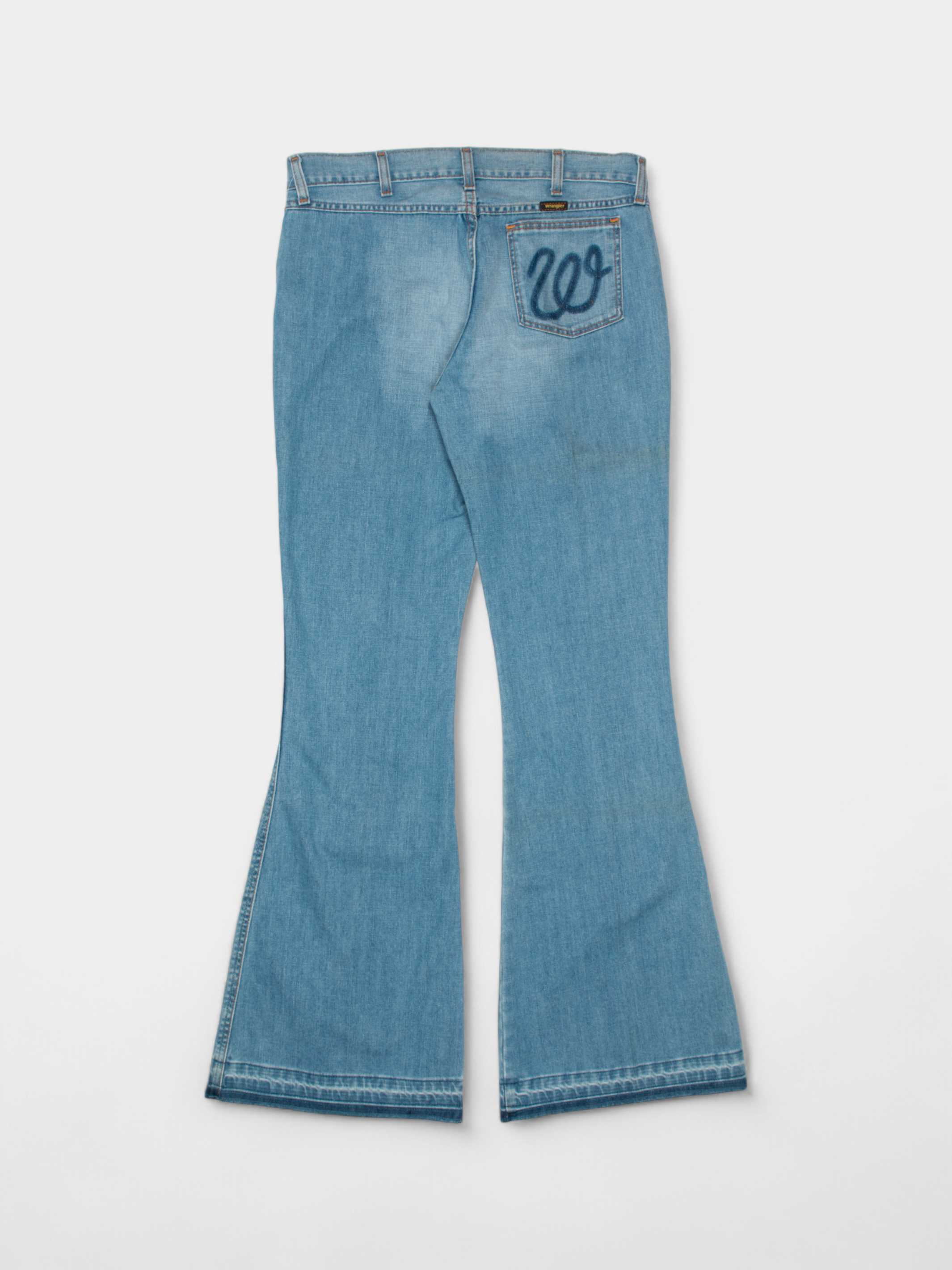Vintage Wrangler Bell Bottom Mid Rise Jeans 31W NWT - The Thrift
