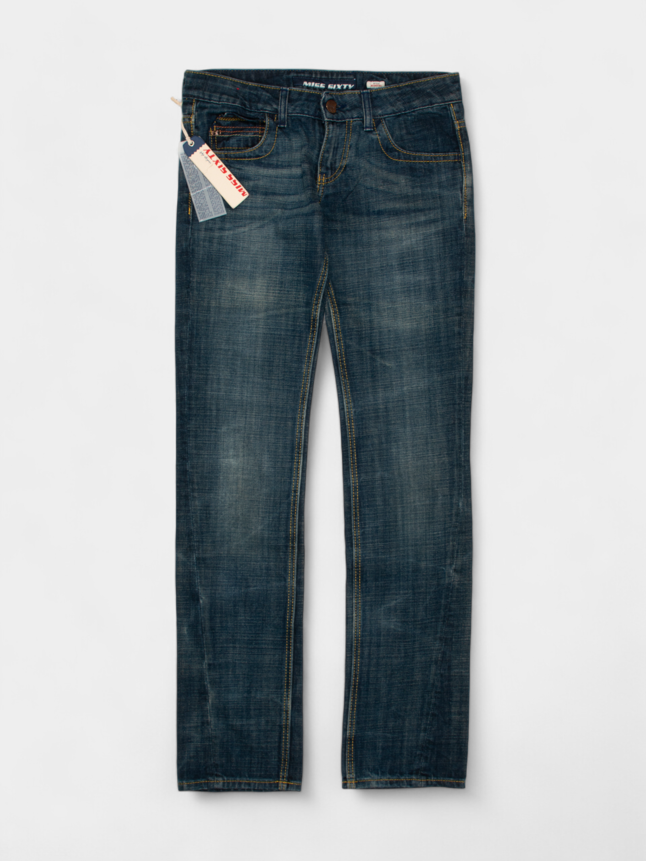 Vintage Miss Sixty Y2K Marvel Low Rise Jeans 32W NWT - The Thrift
