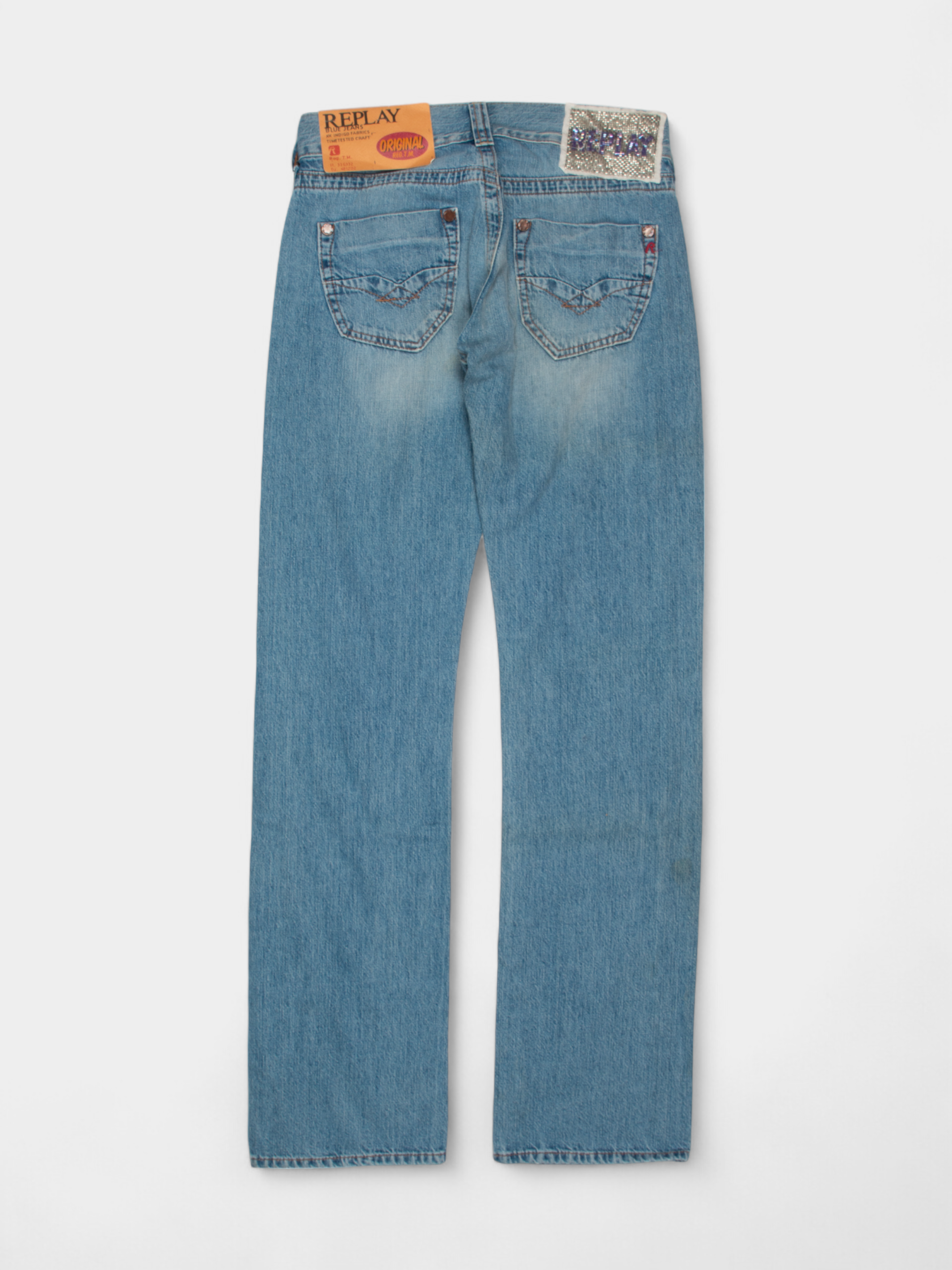 Replay Y2K Low Rise Denim Jeans 28W NWT - The Thrift