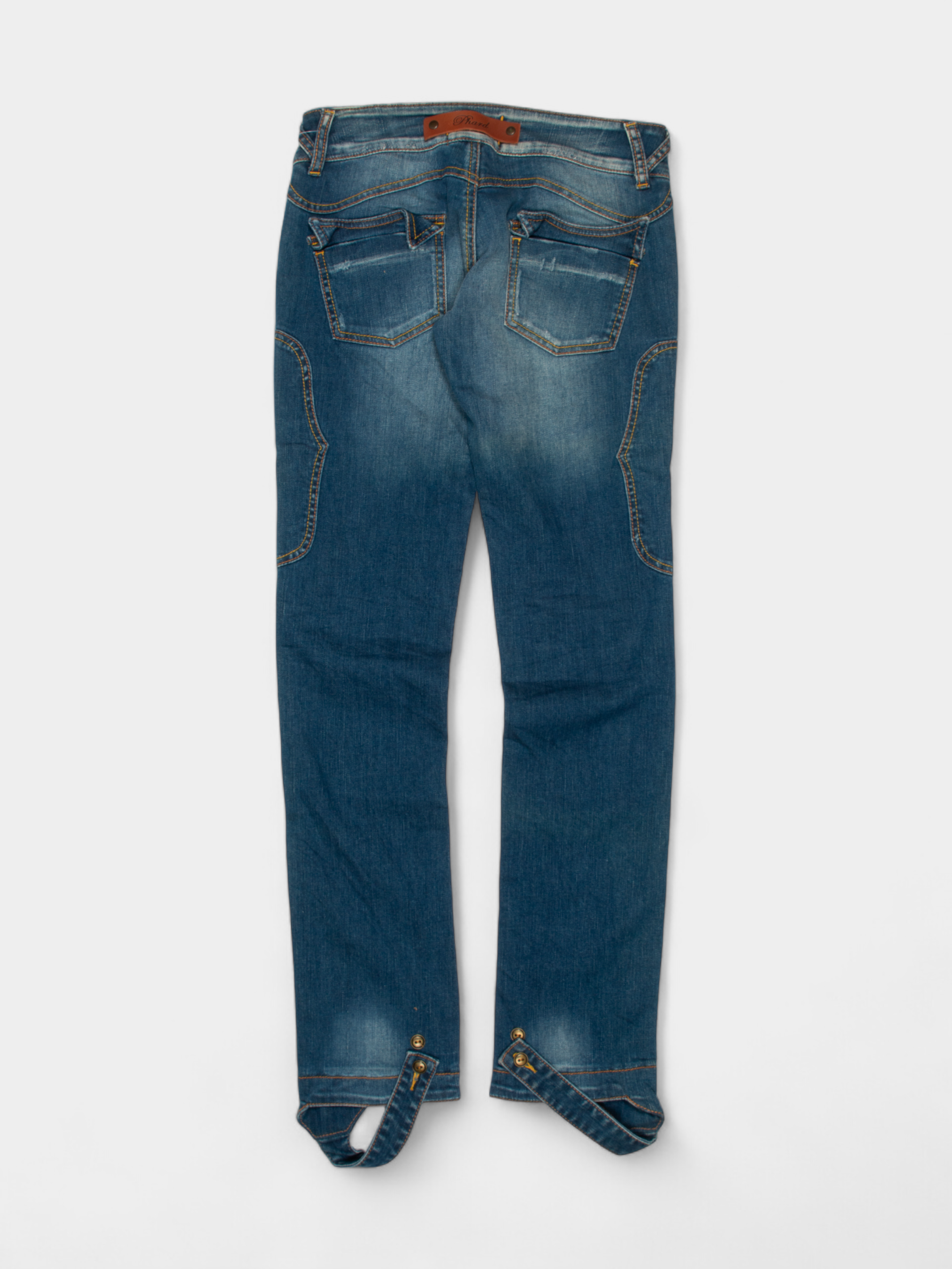 Vintage Phard Y2K Low Rise Riding Denim Jeans 28W NWT - The Thrift