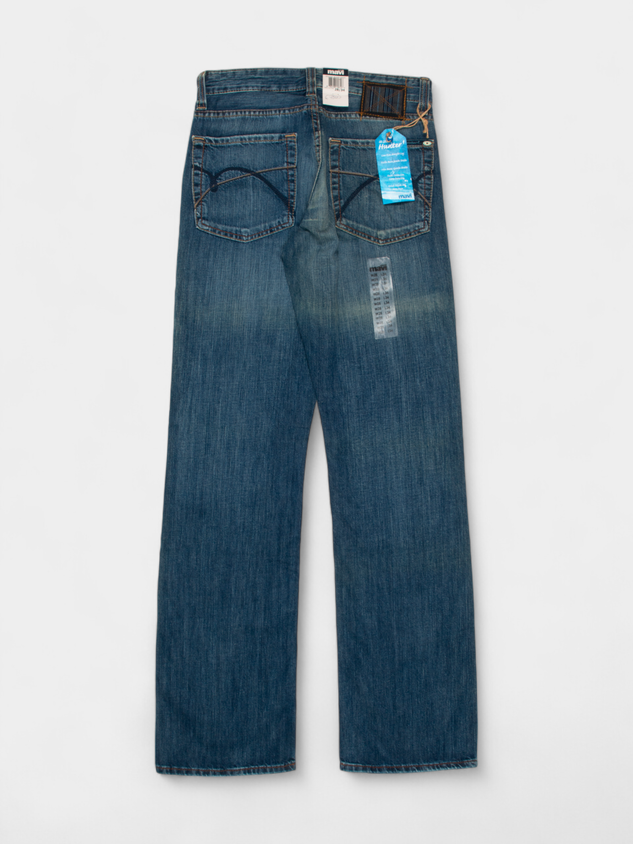 Vintage Mavi Y2K Mid Rise Denim Jeans 28W NWT - The Thrift