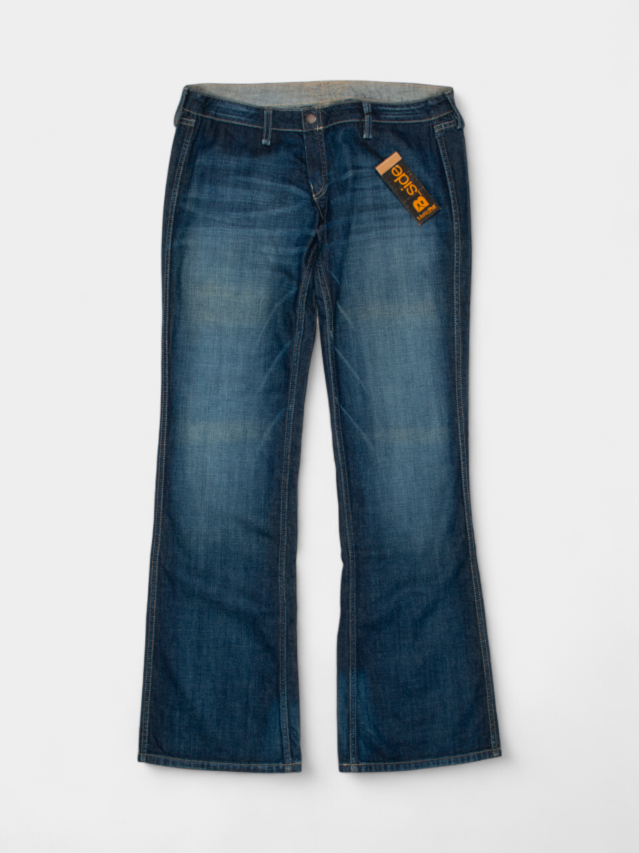 Vintage Meltin Pot Reversible Ebe Low Rise Denim Jeans 34W NWT - The Thrift