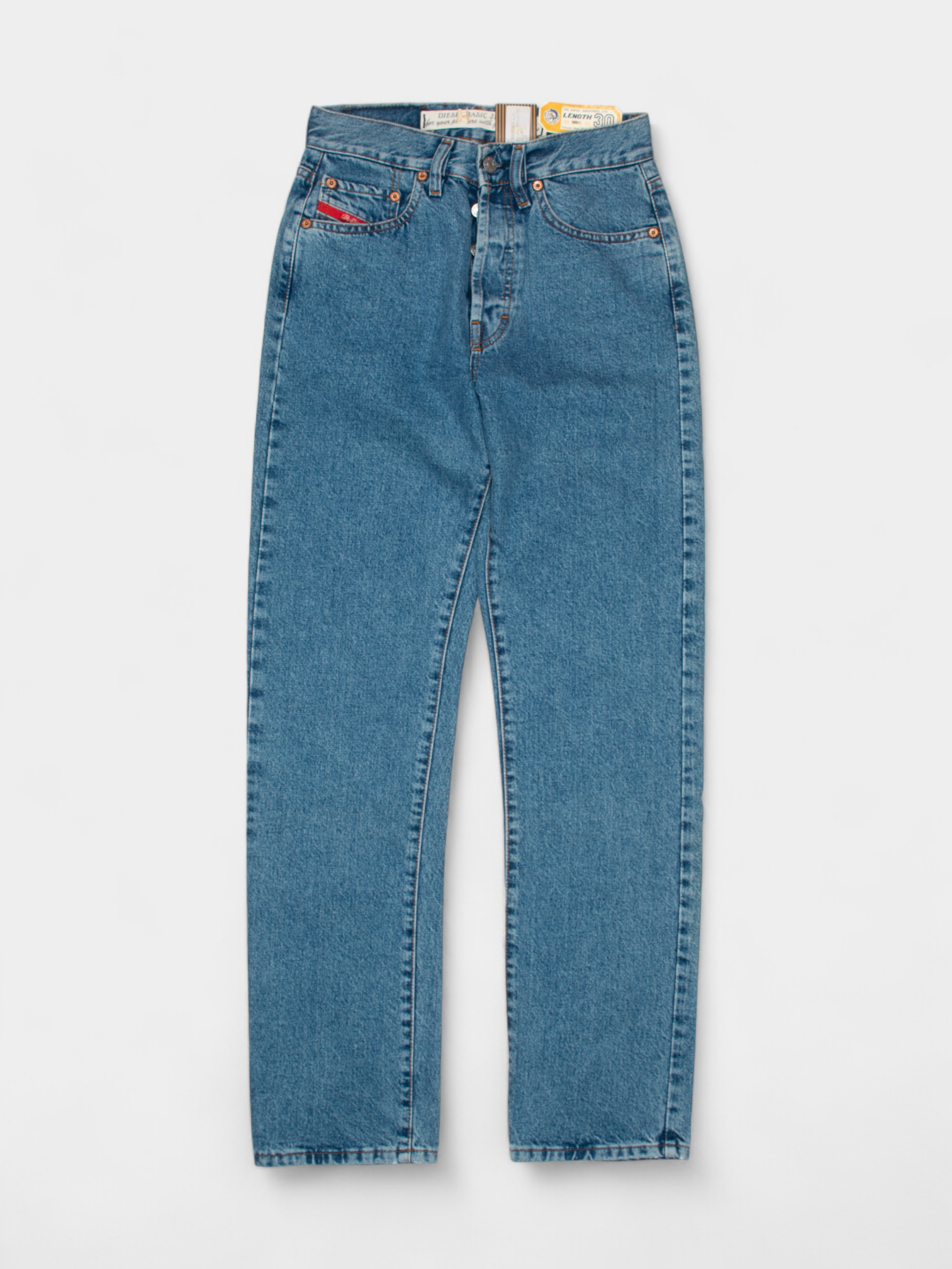 Vintage Diesel High Rise Denim Jeans 27W NWT - The Thrift