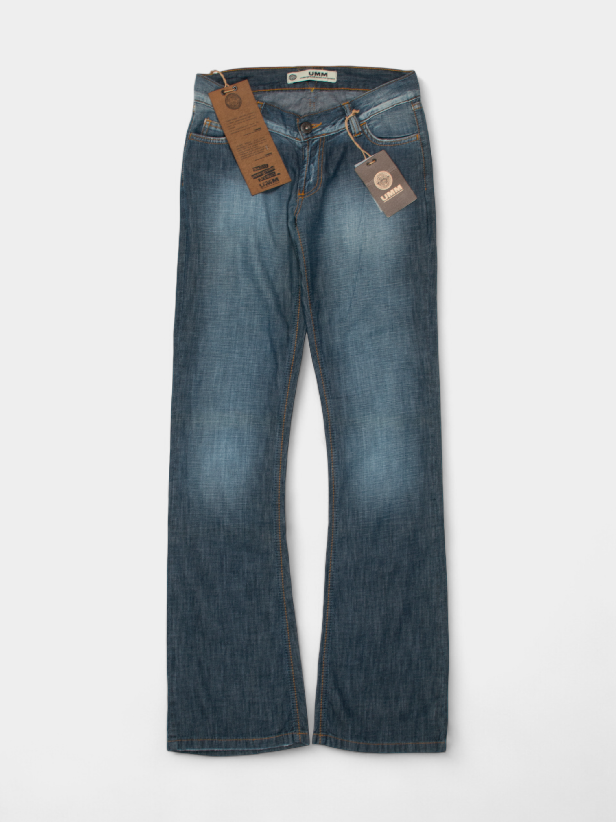 Vintage UMM Y2K Low Rise Denim Jeans 30W NWT - The Thrift