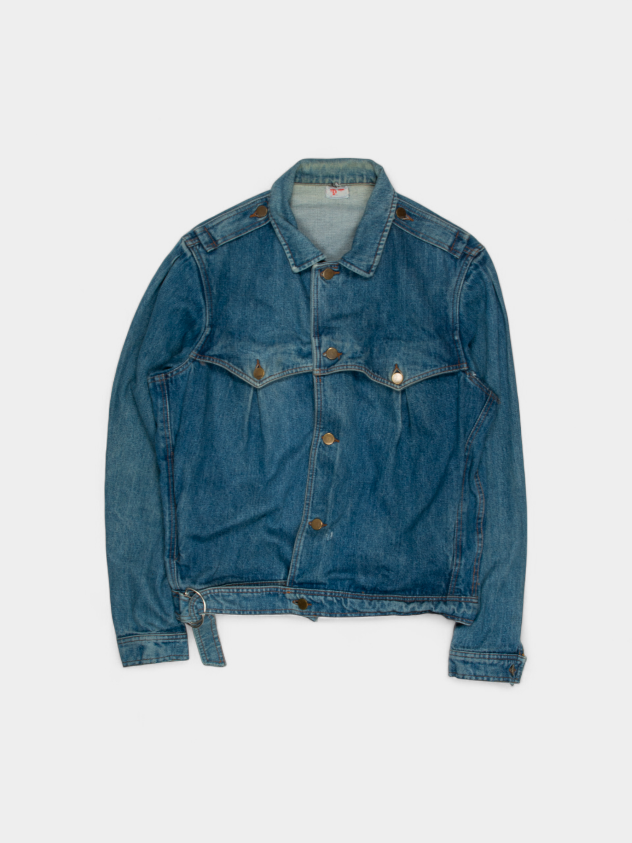 80s Vintage Trucker Denim Jacket S - The Thrift