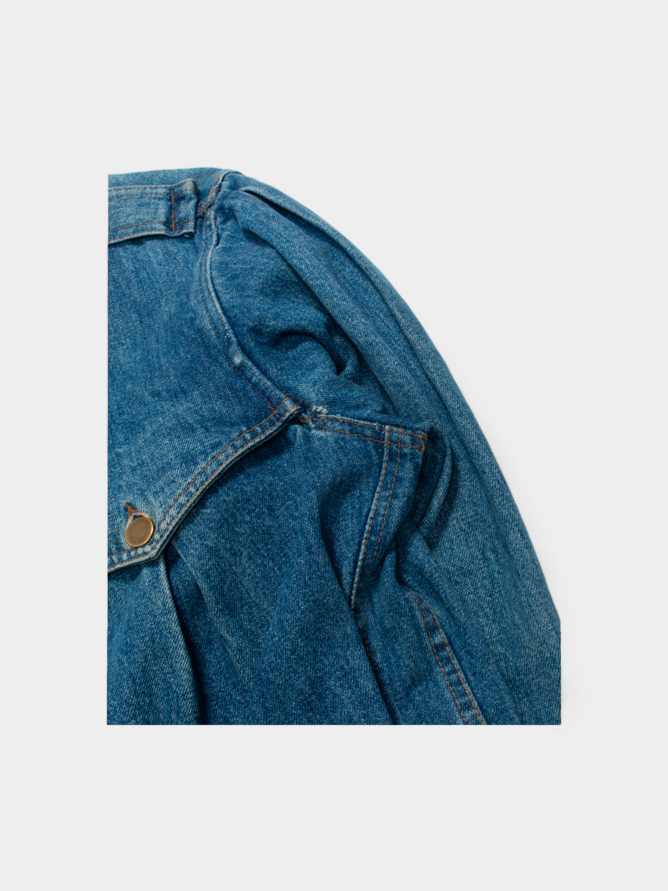 80s Vintage Trucker Denim Jacket S - The Thrift