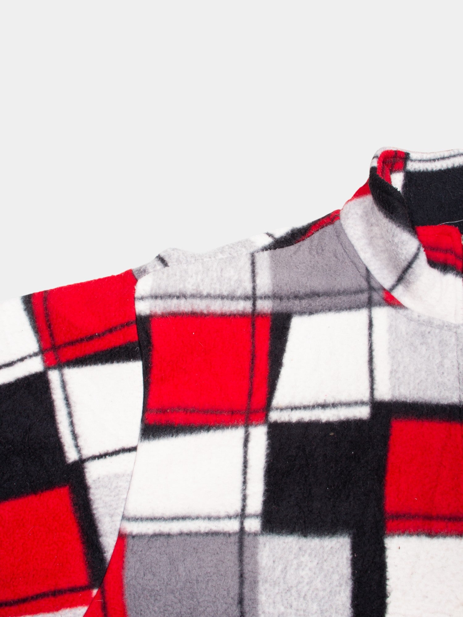 80s Alfred Dunner Abstract Fleece Jacket L - The Thrift