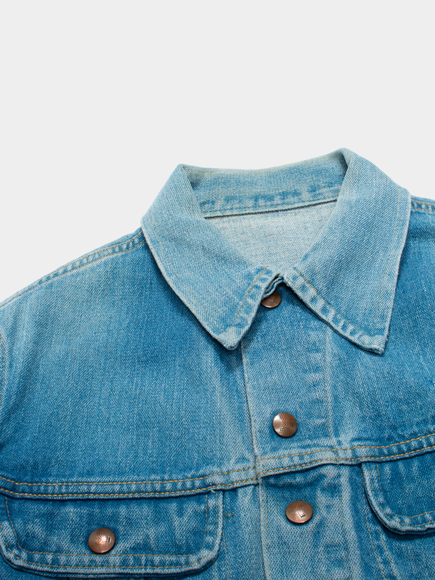80s Scrubbies Vintage Trucker Denim Jacket S - The Thrift