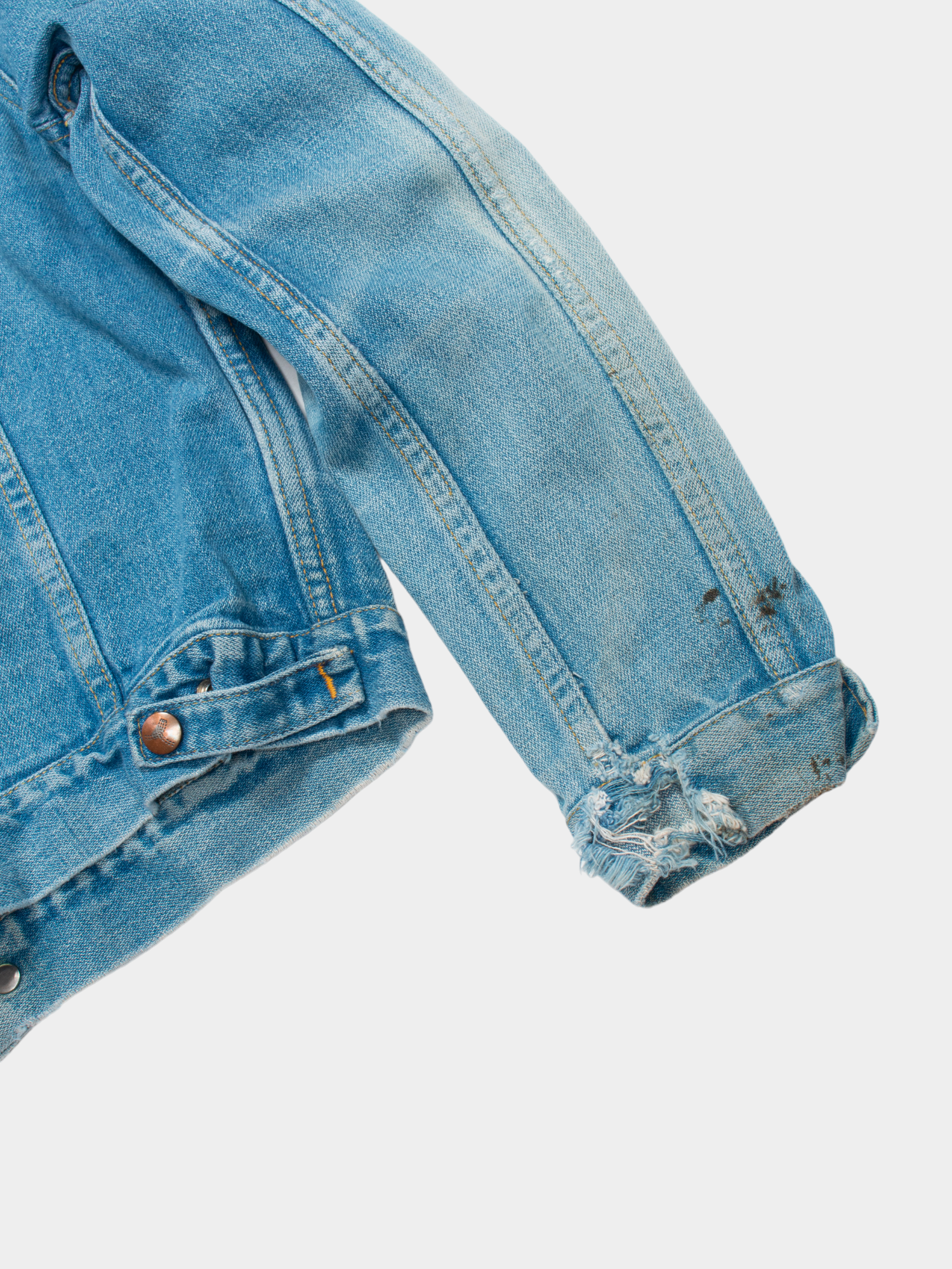 80s Scrubbies Vintage Trucker Denim Jacket S - The Thrift