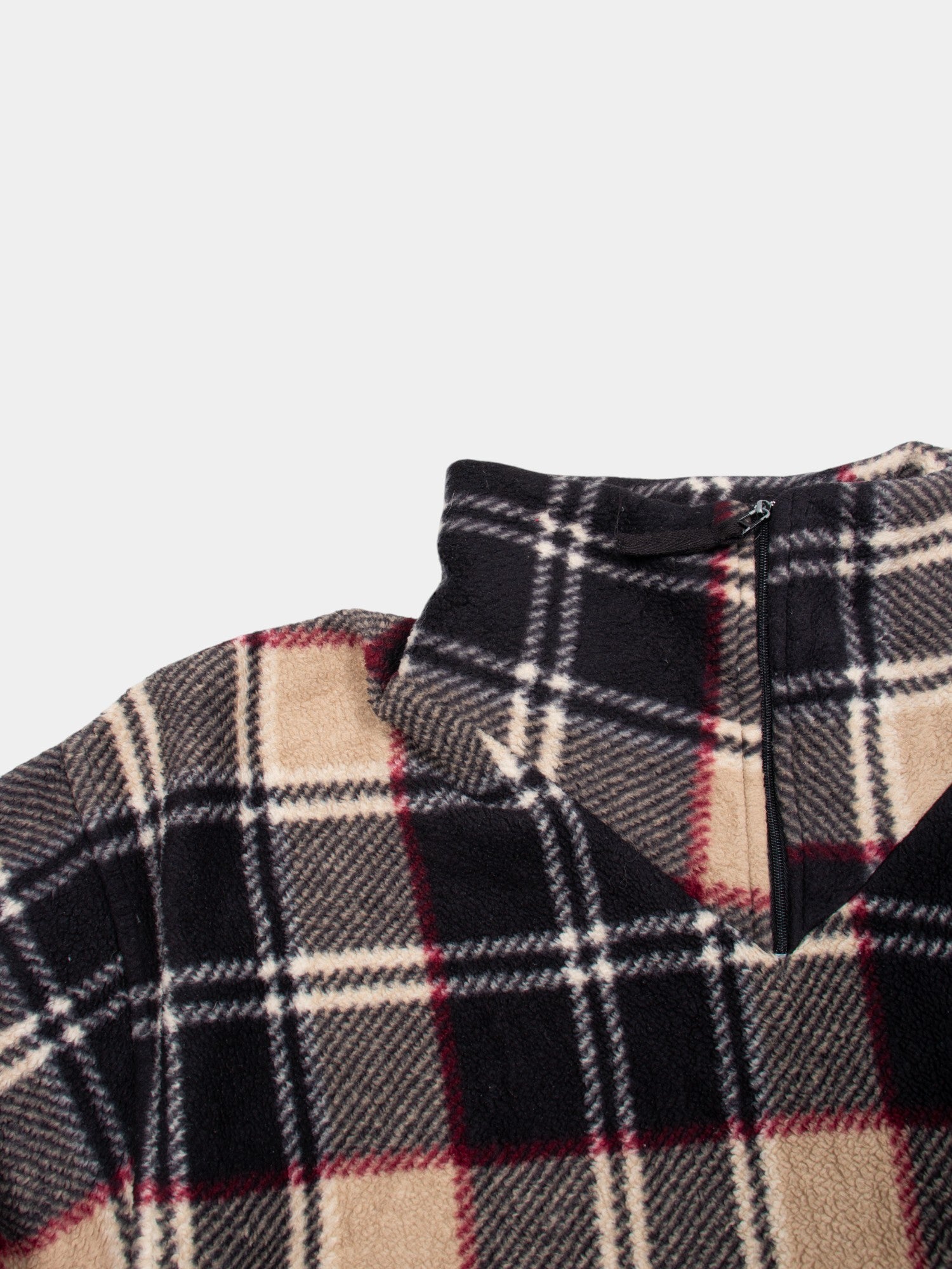 80s Vintage Abstract Fleece Jacket L - The Thrift