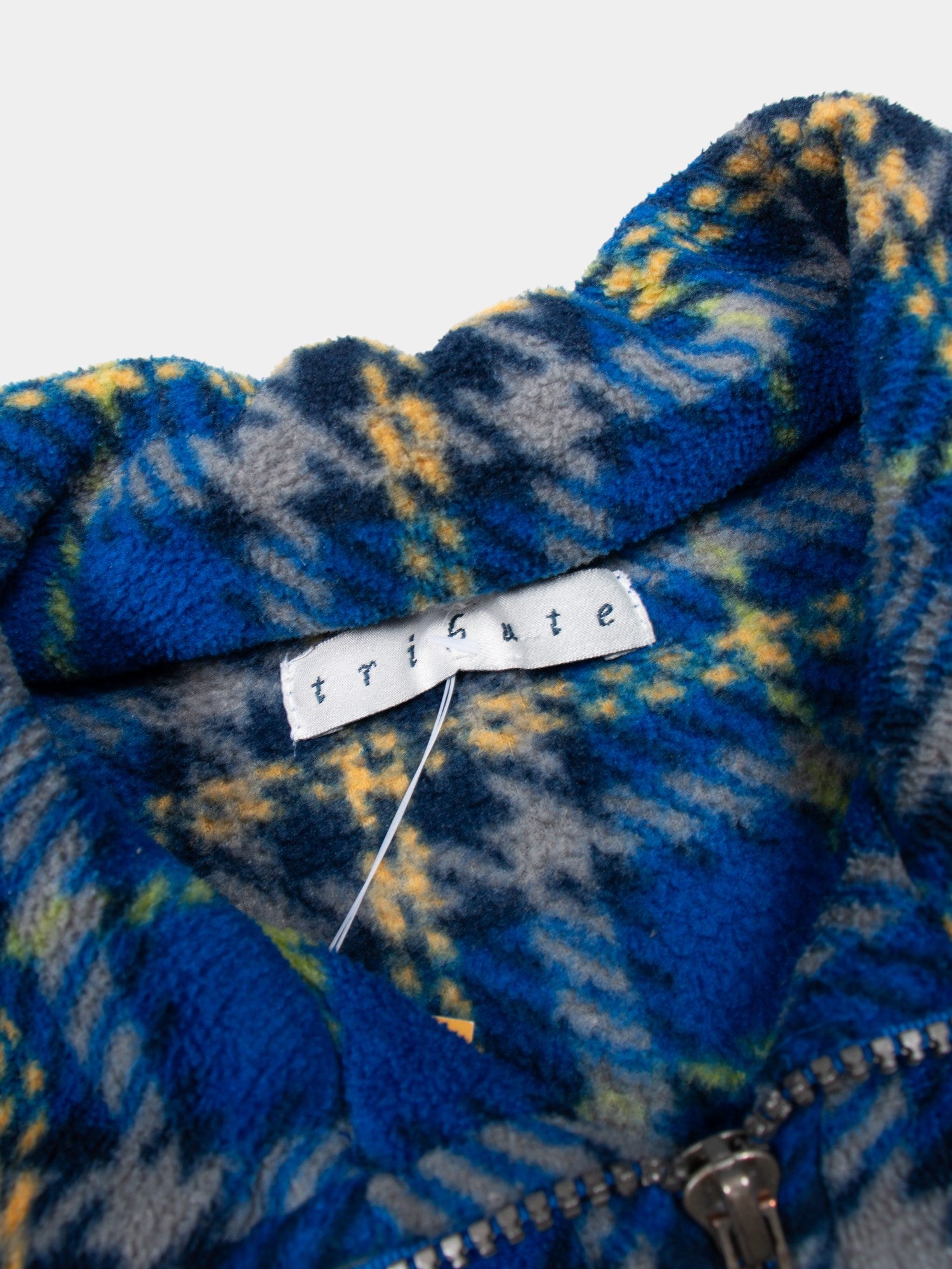 80s Vintage Abstract Fleece Jacket L - The Thrift