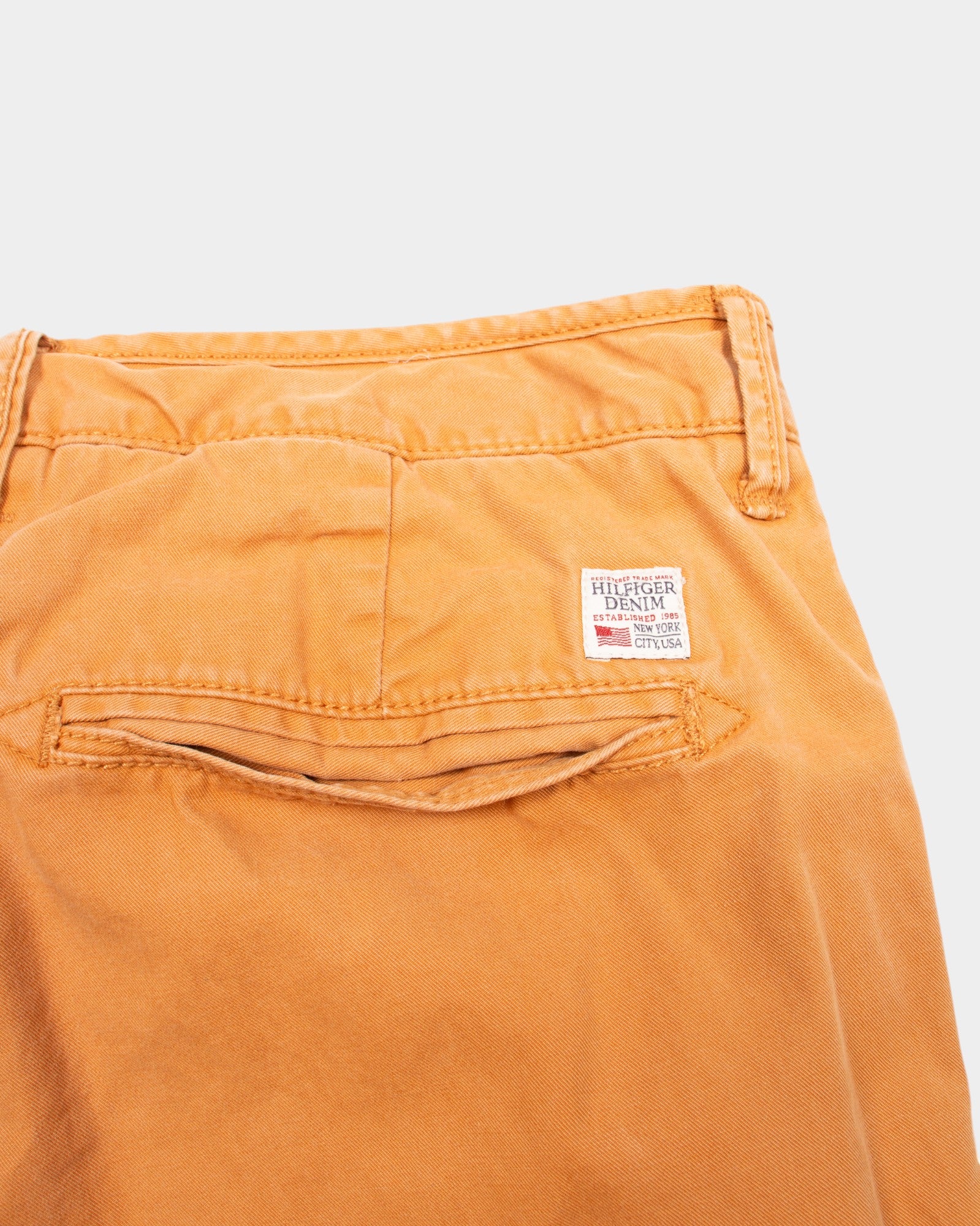 Modern Tommy Hilfiger Brown Cotton Chinos - The Thrift